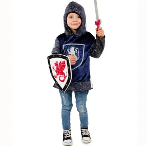 Children's Knight Costume with Sword and Shield