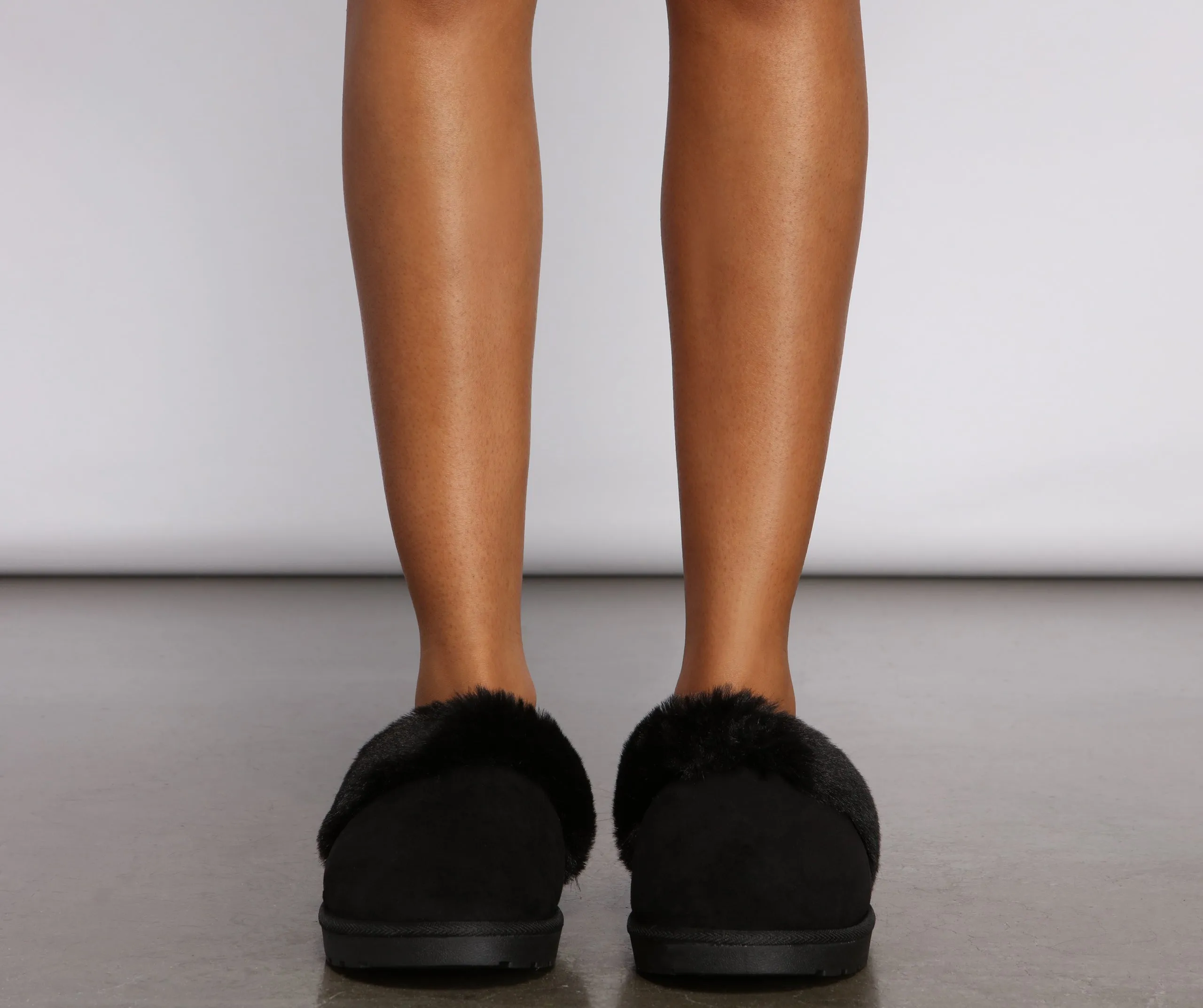 Chill Out and Fuzzy Faux Fur Slippers
