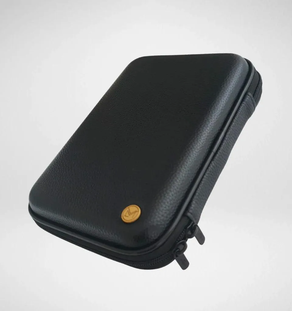 Classic Black with Black Trim Quran Case