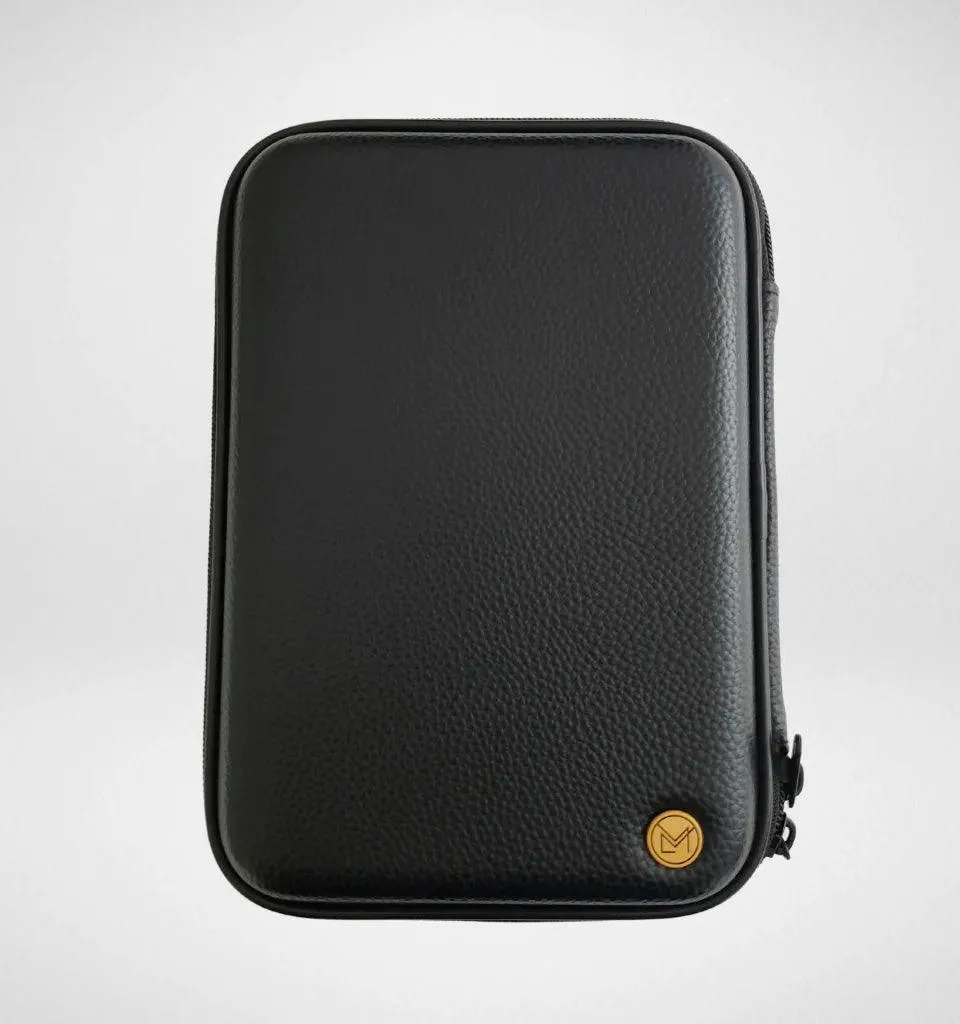 Classic Black with Black Trim Quran Case