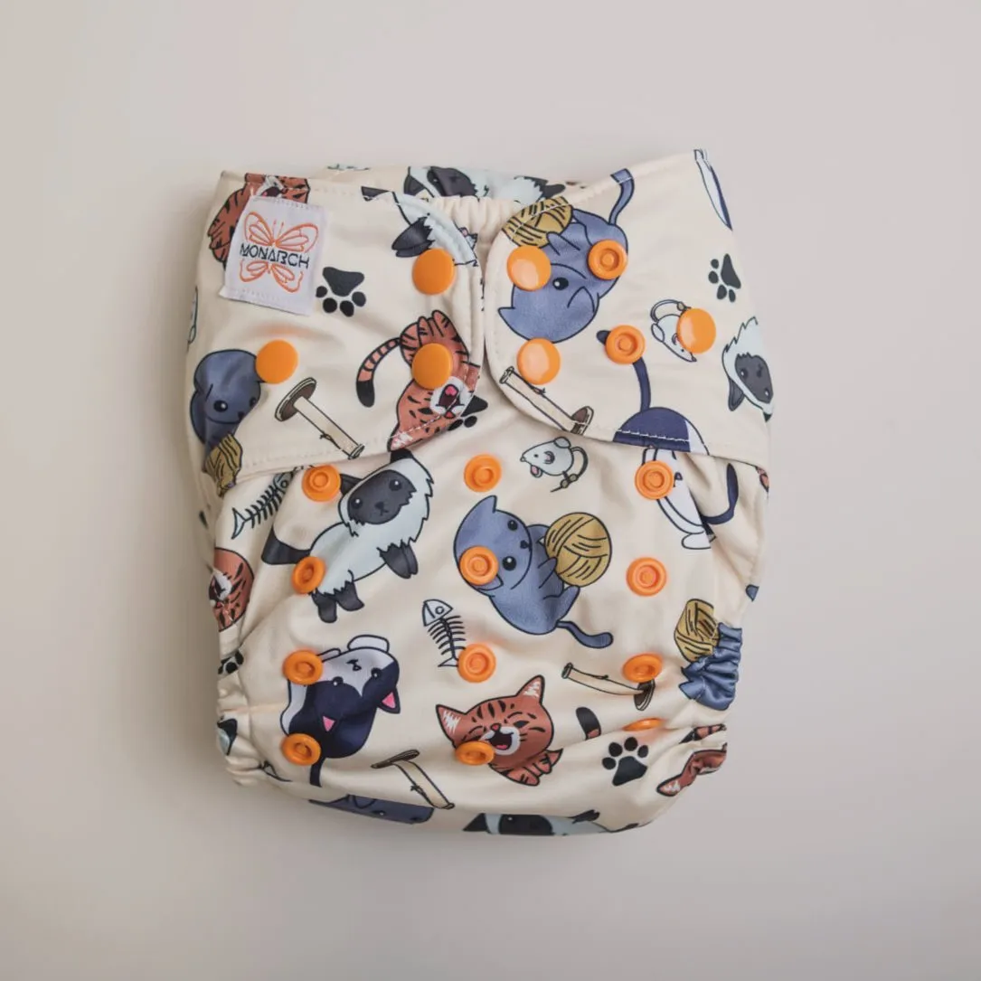 Classic Reusable Cloth Nappy V1.0 | Feline Good