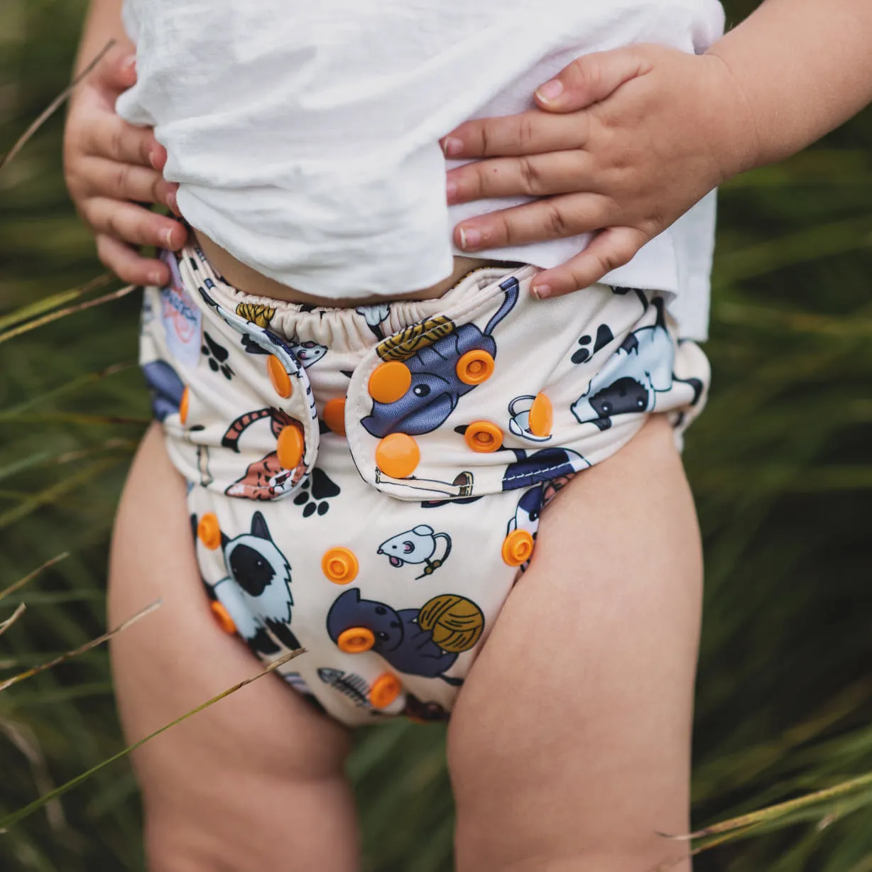 Classic Reusable Cloth Nappy V1.0 | Feline Good