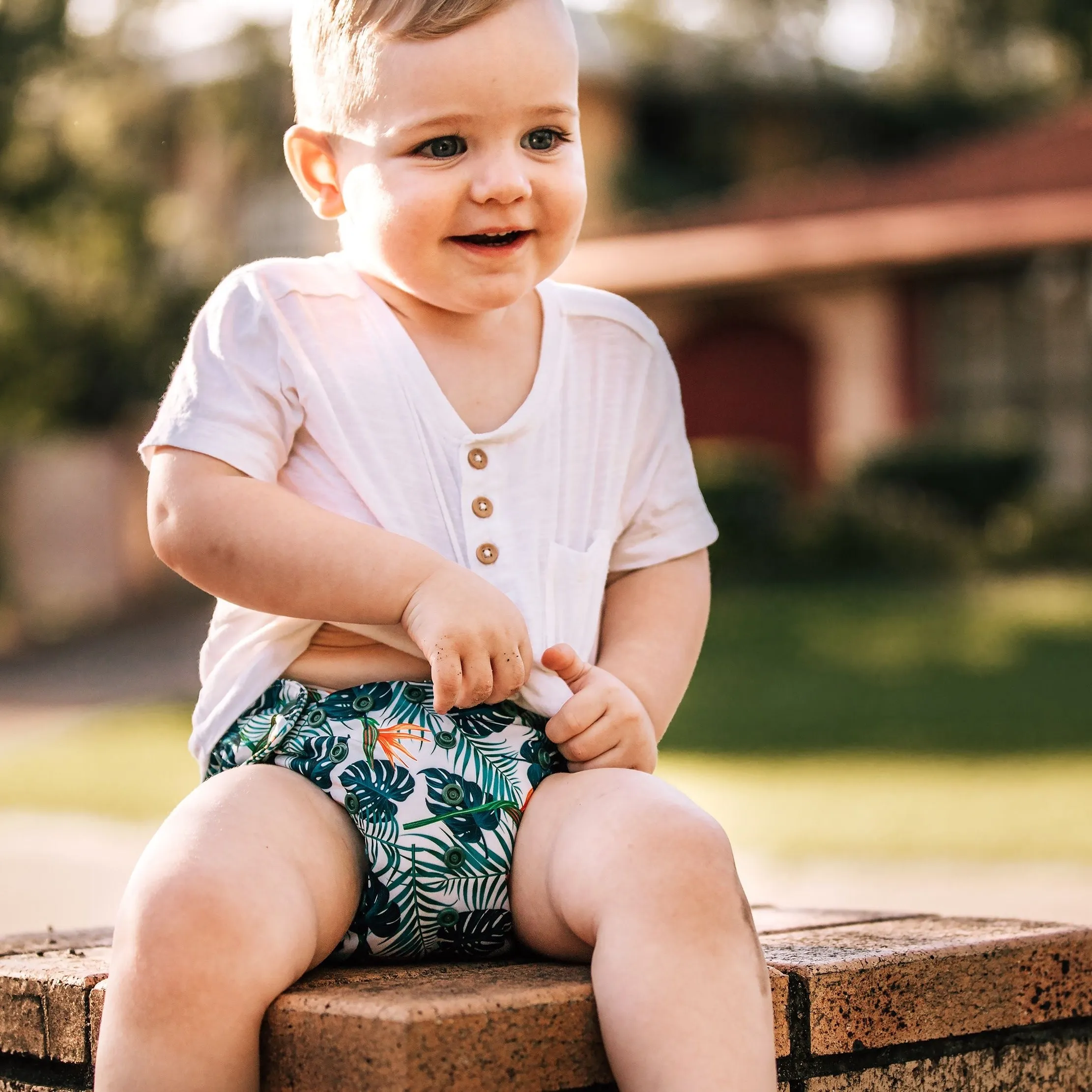 Classic Reusable Cloth Nappy V1.0 | Fern Down For What