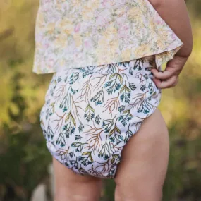 Classic Reusable Cloth Nappy V1.0 | Golden Blue-M