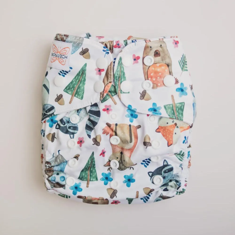 Classic Reusable Cloth Nappy V1.0 | Woodland Friends