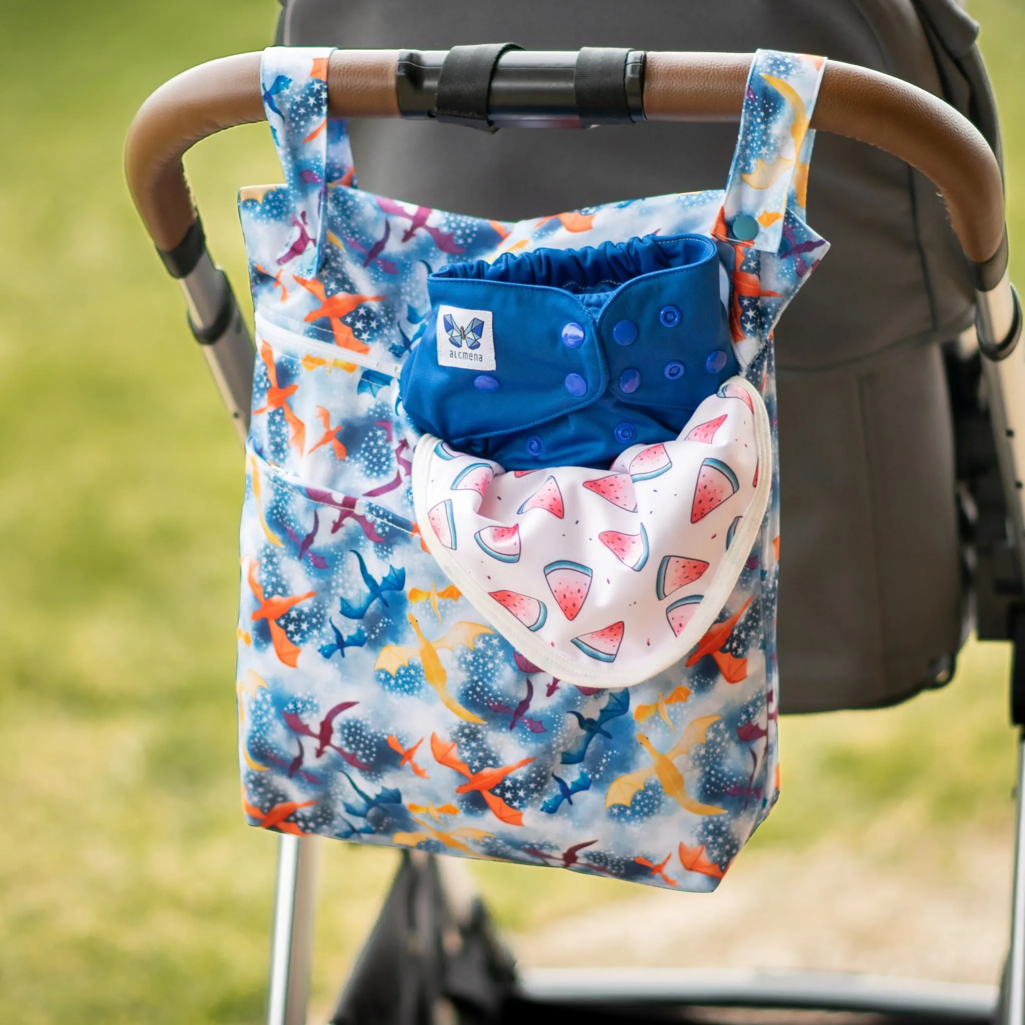 Classic Reusable Cloth Nappy V1.5 | Archer Blue