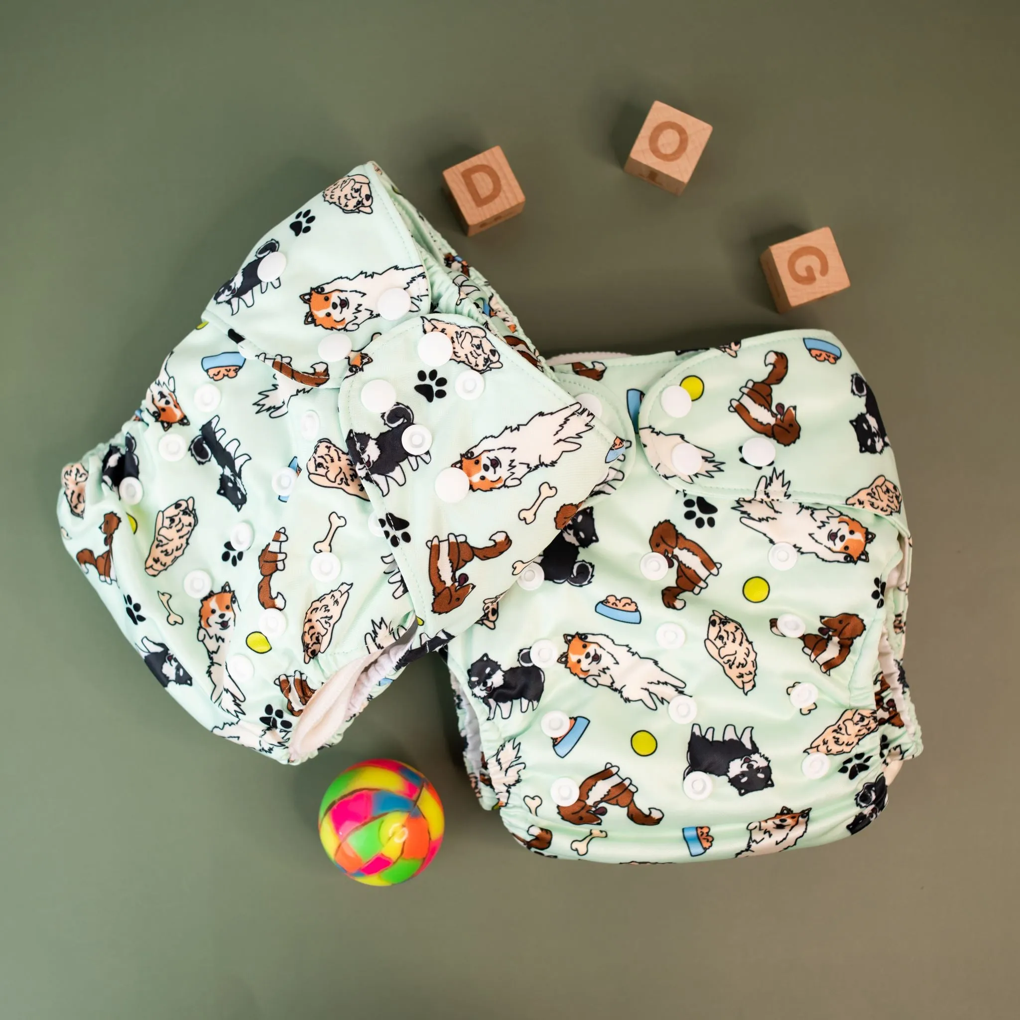 Classic Reusable Cloth Nappy V2.0 | Haku & Friends