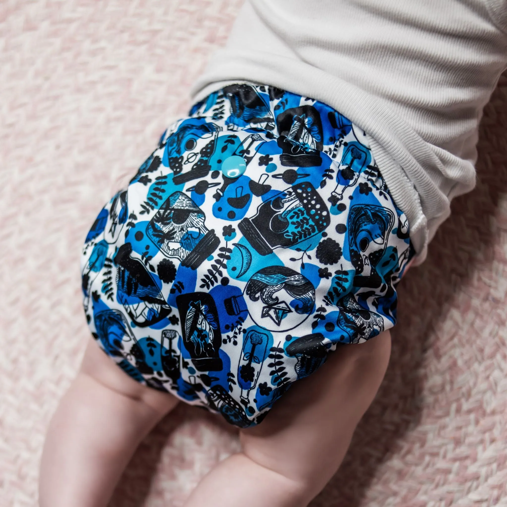 Classic Reusable Cloth Nappy V2.0 | Sea-nery