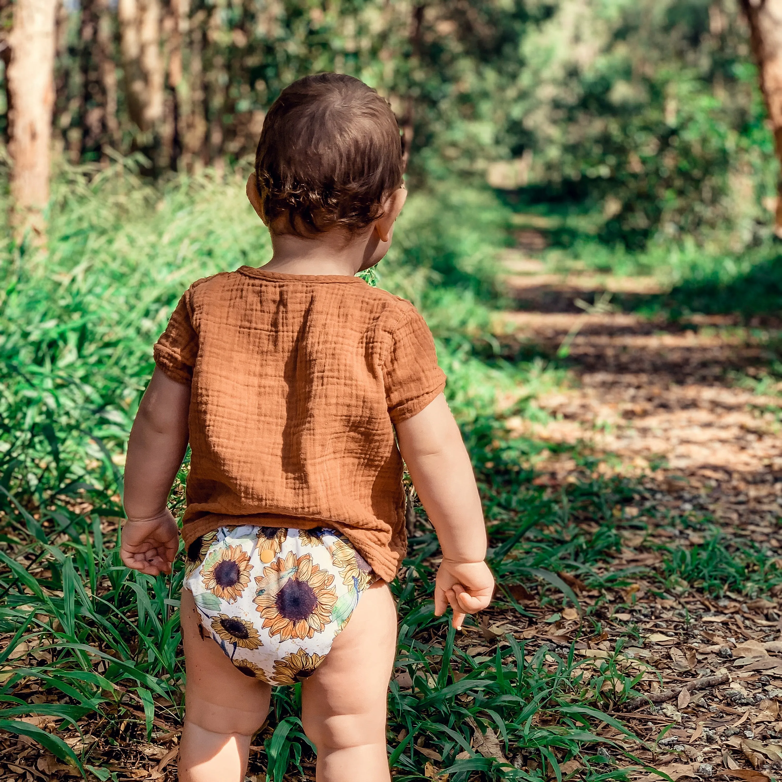 Classic Reusable Cloth Nappy V2.0 | Sunny Daze