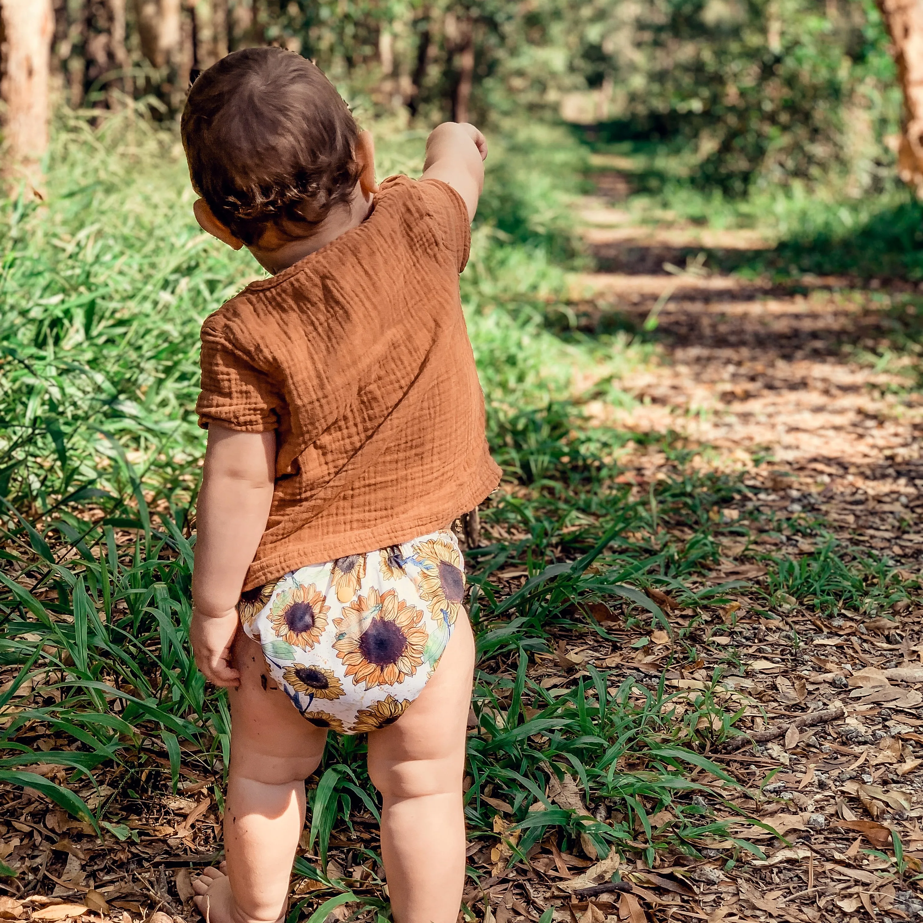 Classic Reusable Cloth Nappy V2.0 | Sunny Daze