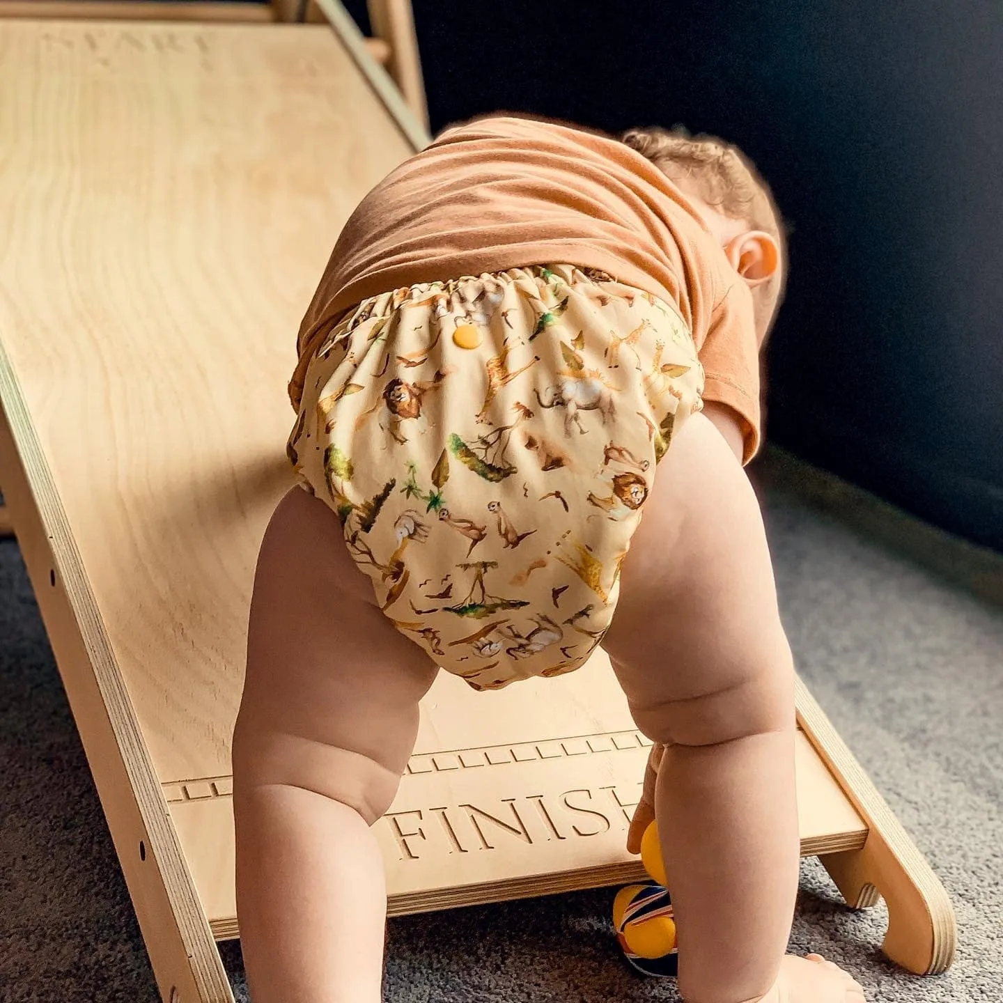 Classic Reusable Cloth Nappy V2.0 | Wild At Heart