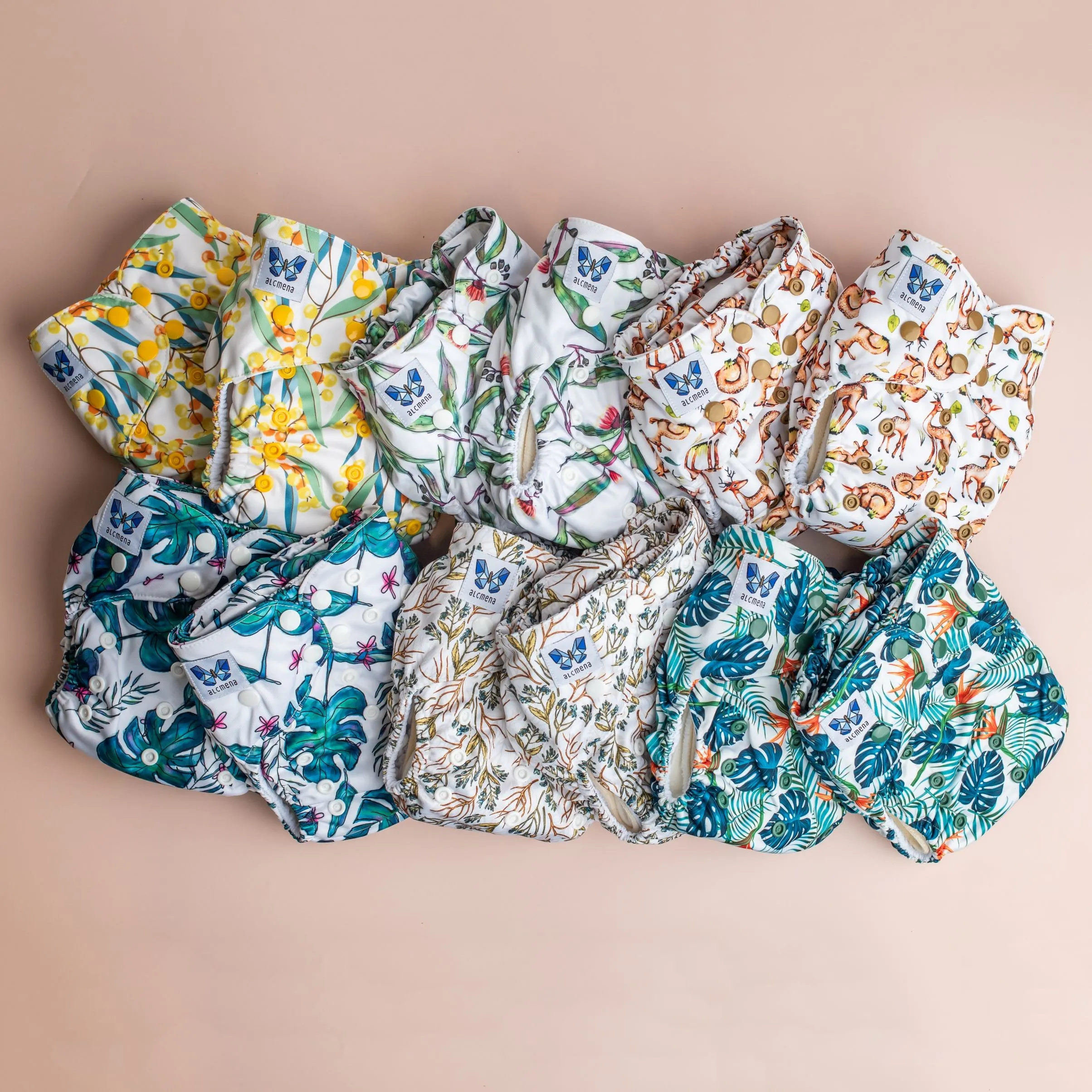 Classic Reusable Nappies | 12x Bundle