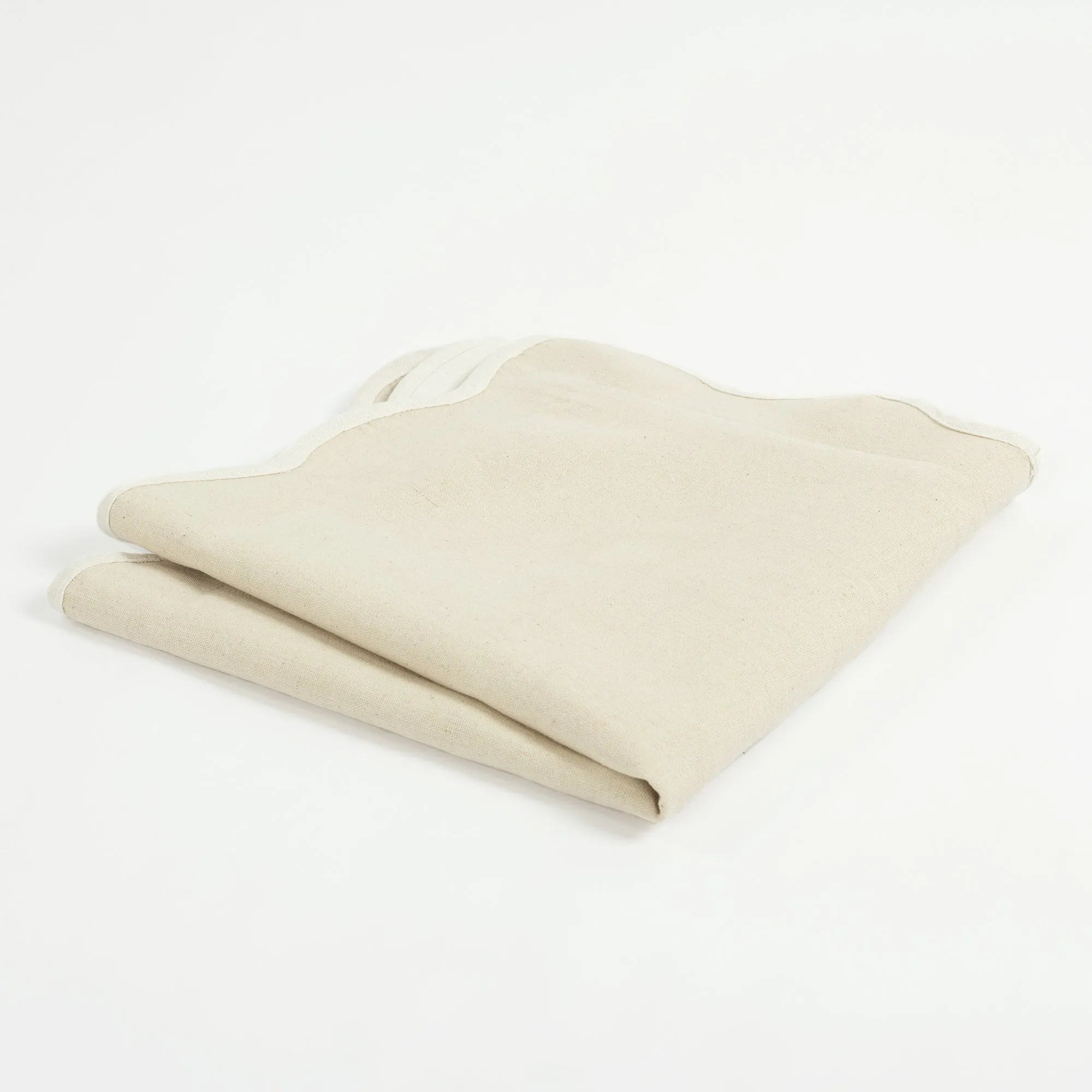 Coastal Chic Scalloped Edge Throw Pillow Cover