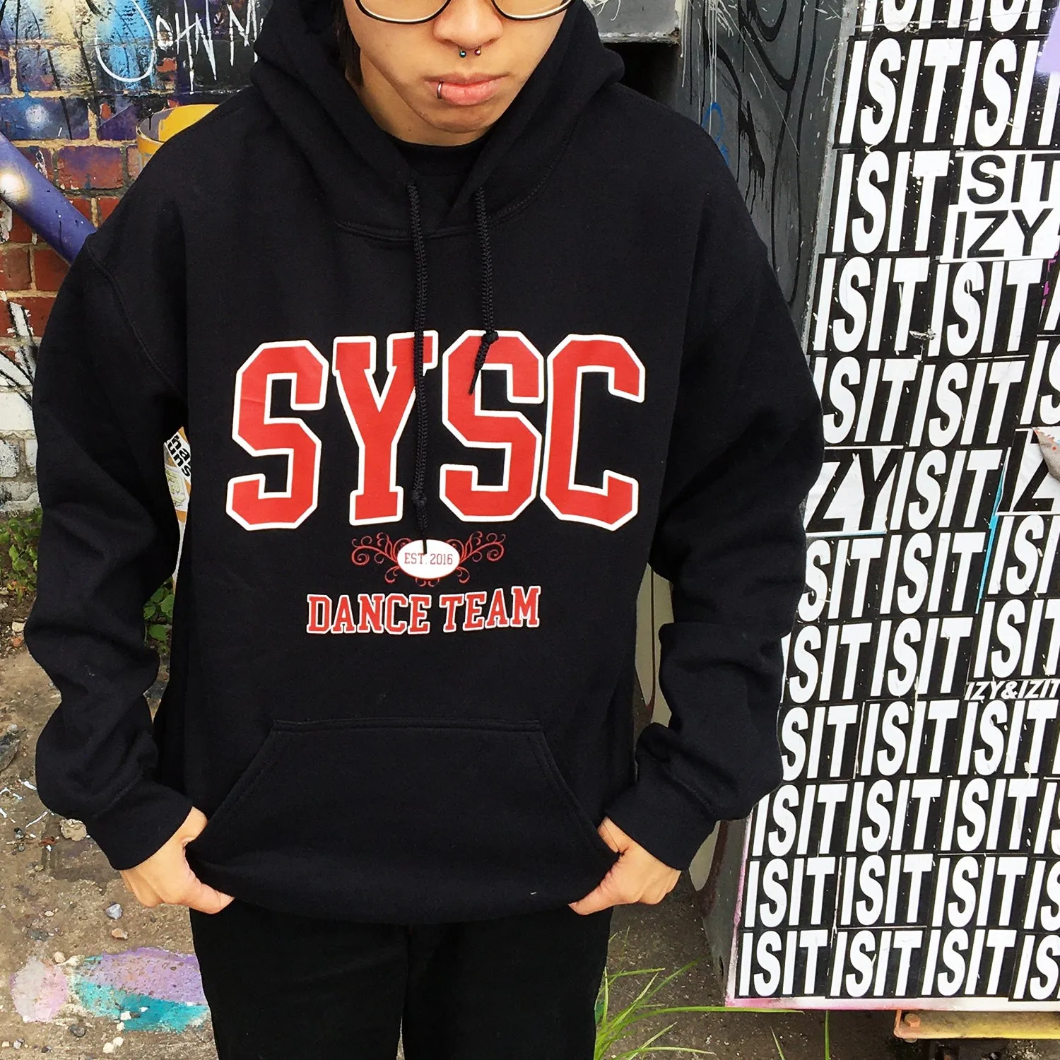 College Dance Team Hoodie (Black)