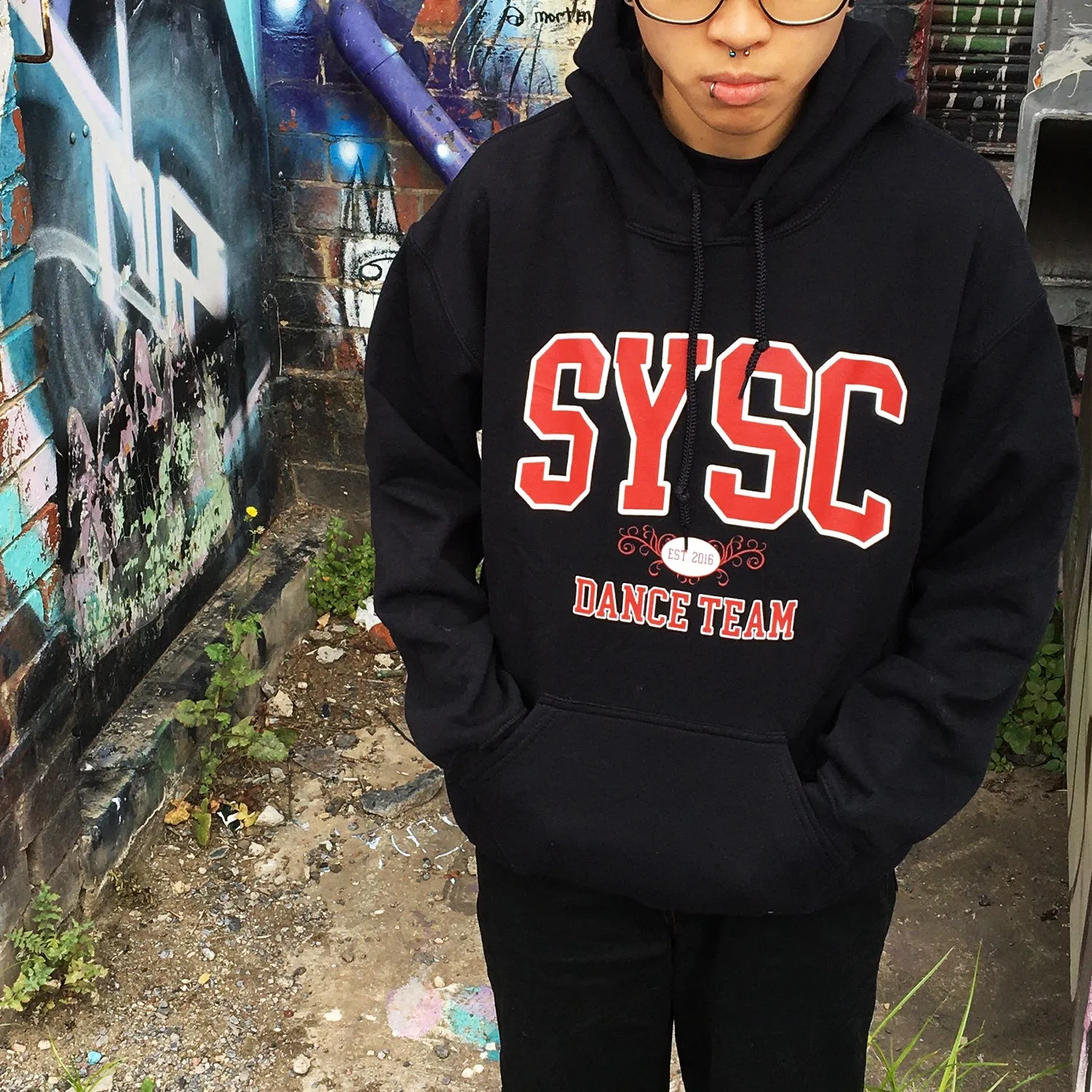 College Dance Team Hoodie (Black)