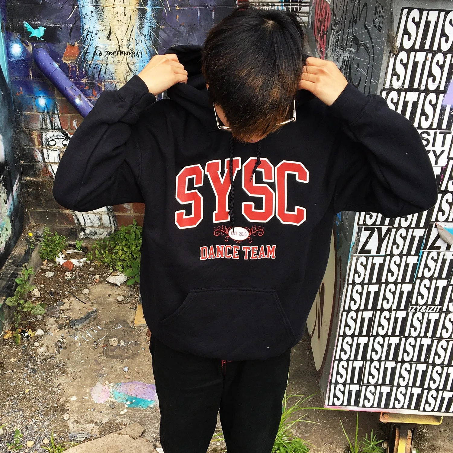 College Dance Team Hoodie (Black)