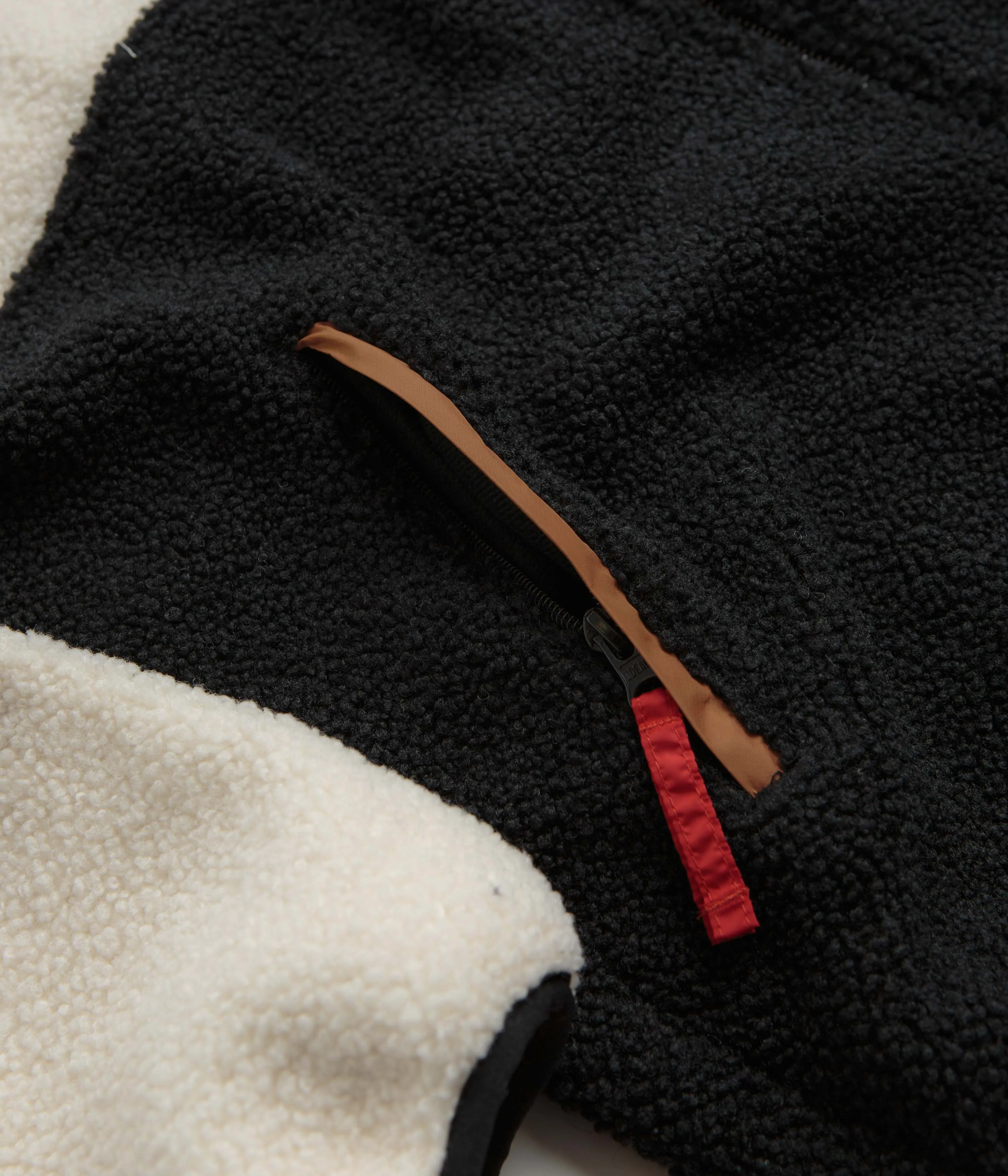 Columbia Backbowl II Remastered Full Zip Hoodie - Chalk / Black