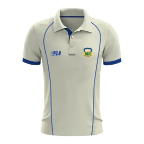 Cork County Cricket Club Playing Shirt White Half Sleeve
