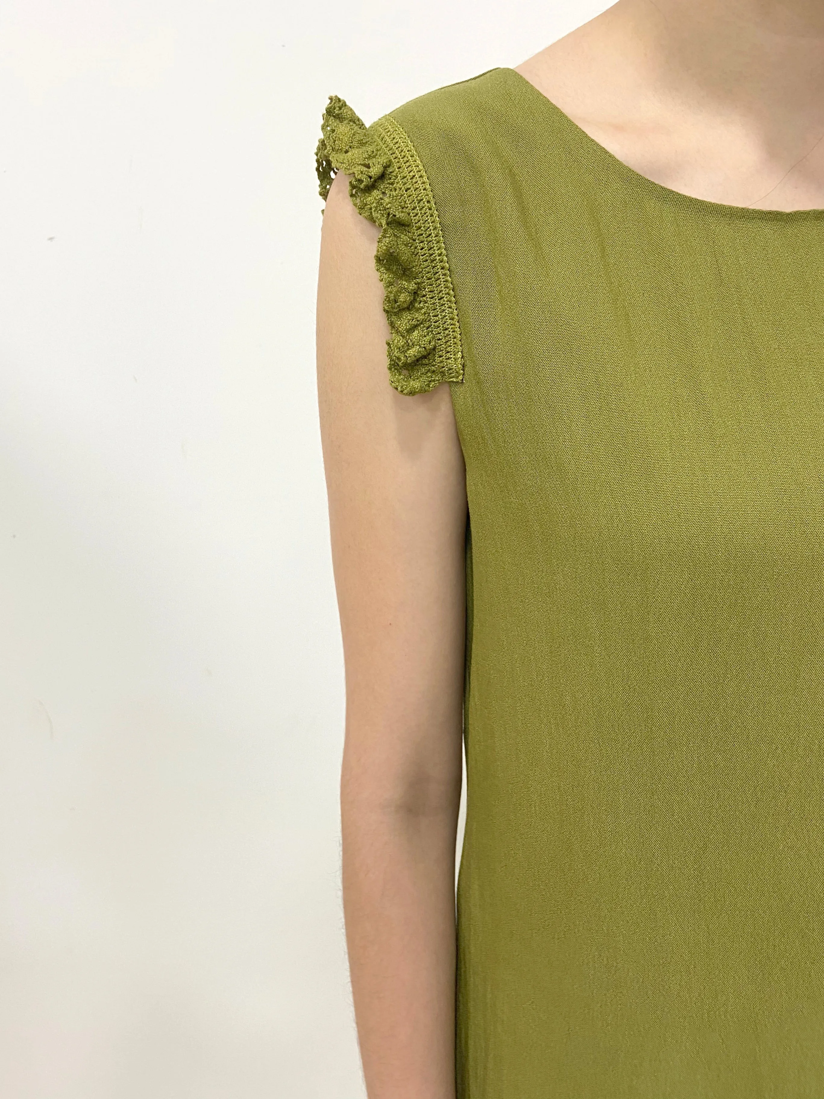 Crochet Frills Maxi
