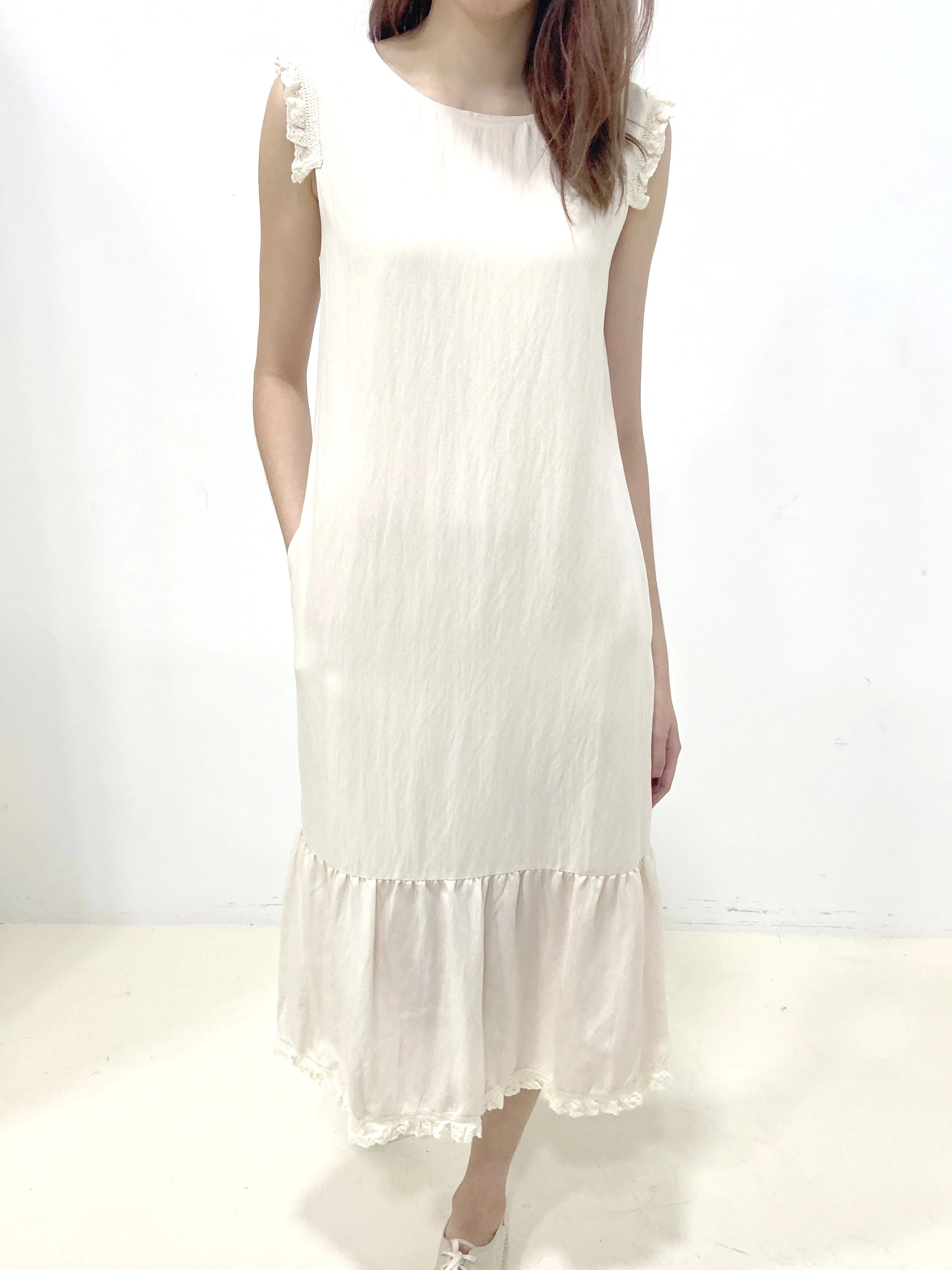 Crochet Frills Maxi