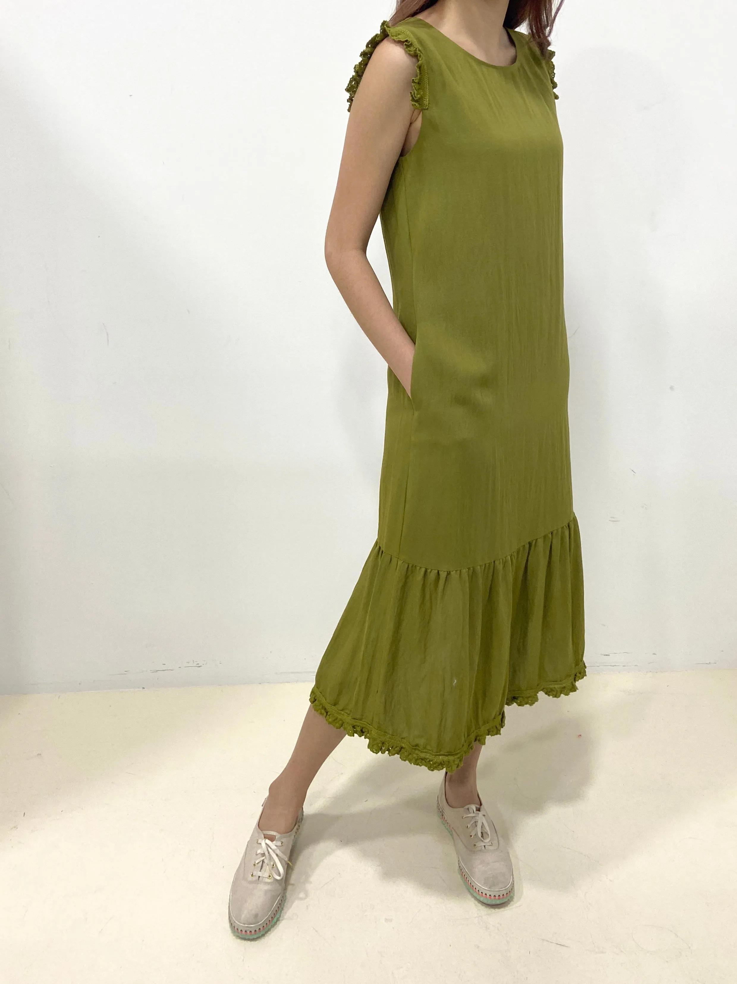 Crochet Frills Maxi