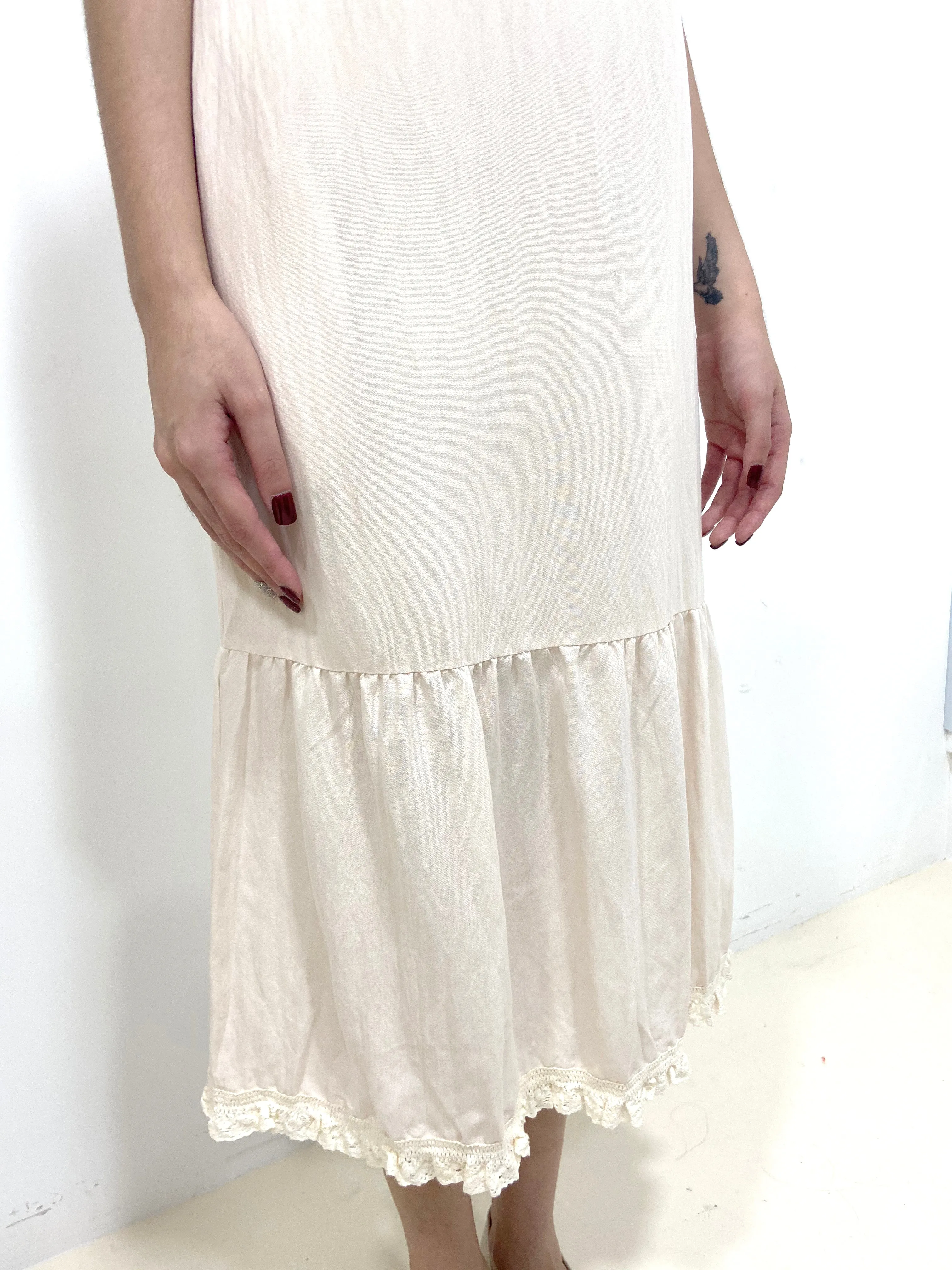 Crochet Frills Maxi