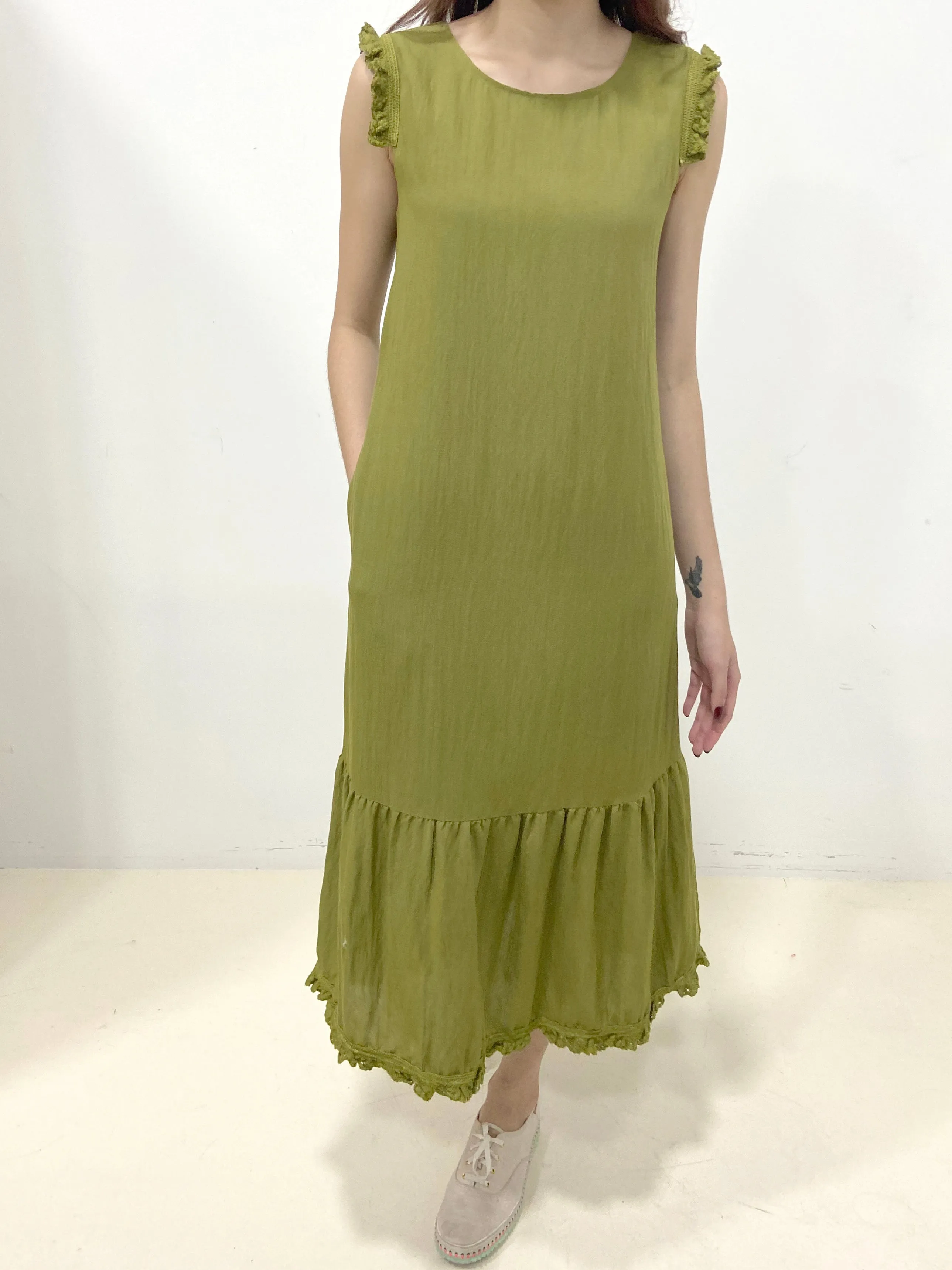 Crochet Frills Maxi