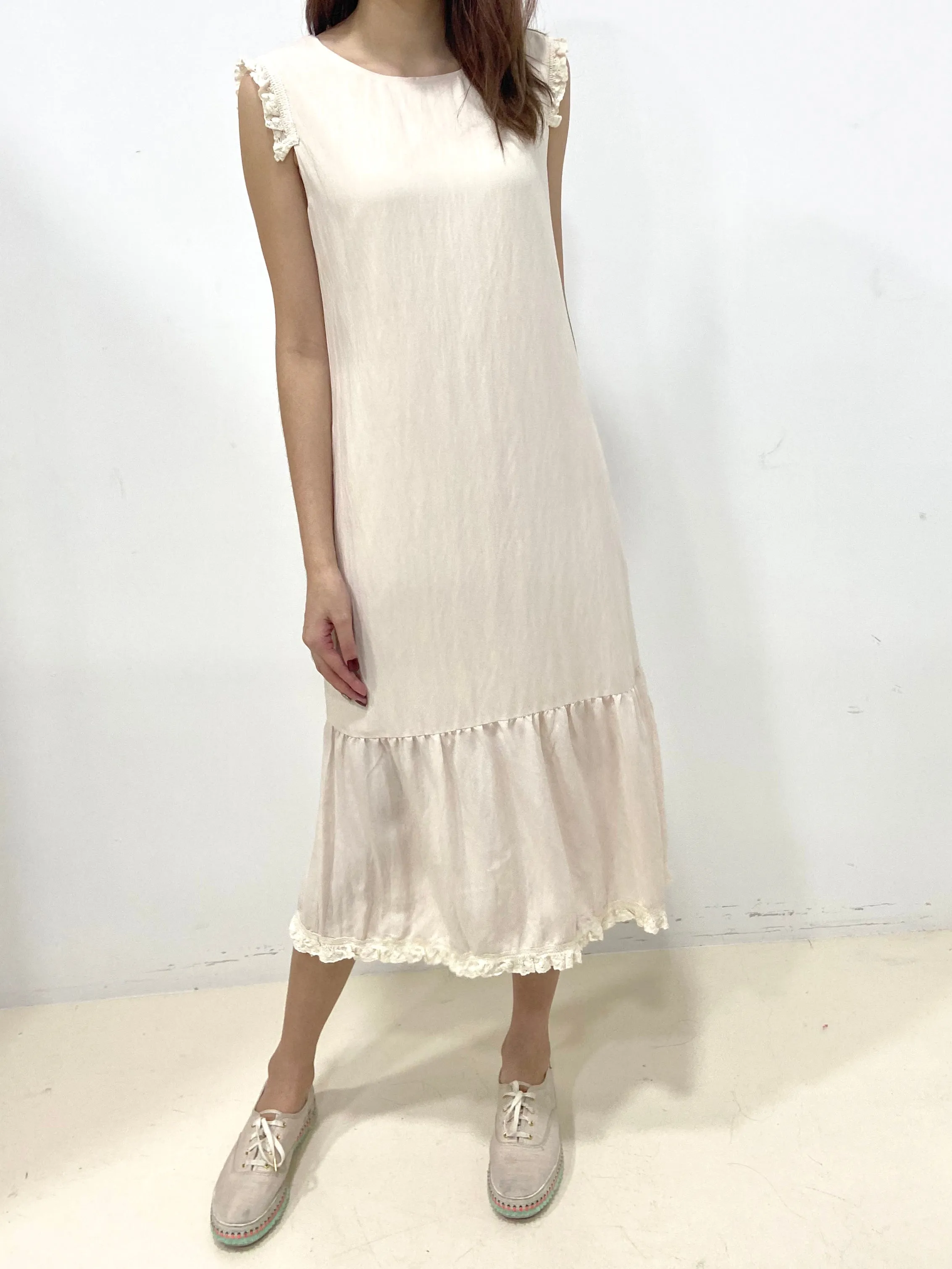 Crochet Frills Maxi