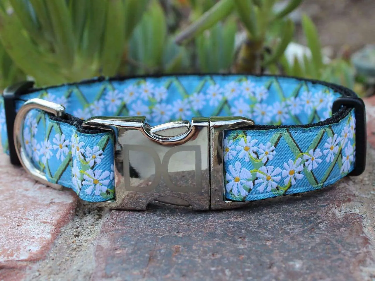 Daisy Dog Collar by Diva Dog (Optional Matching Leash Available)