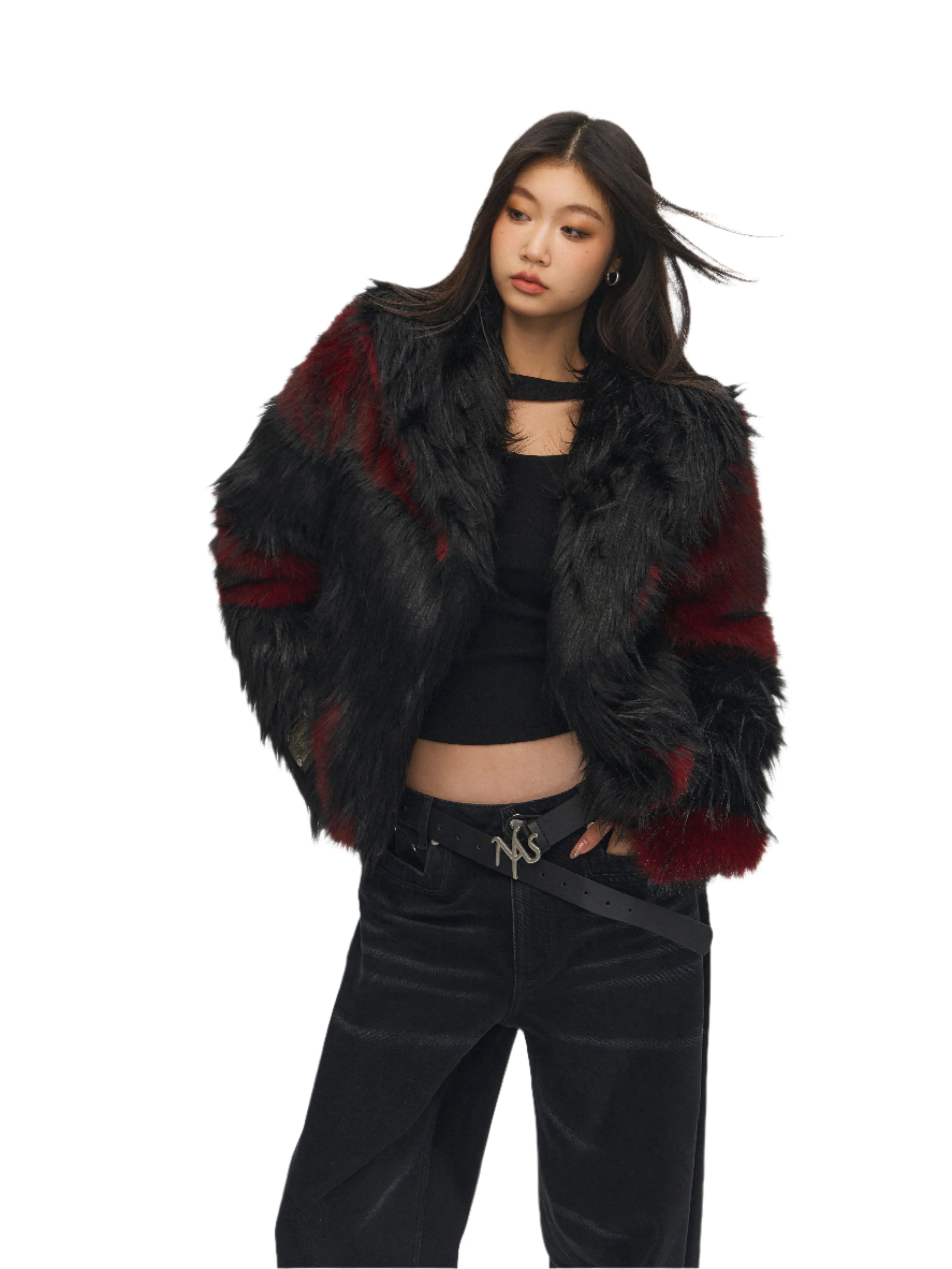Dark-night Garden Faux Fur
