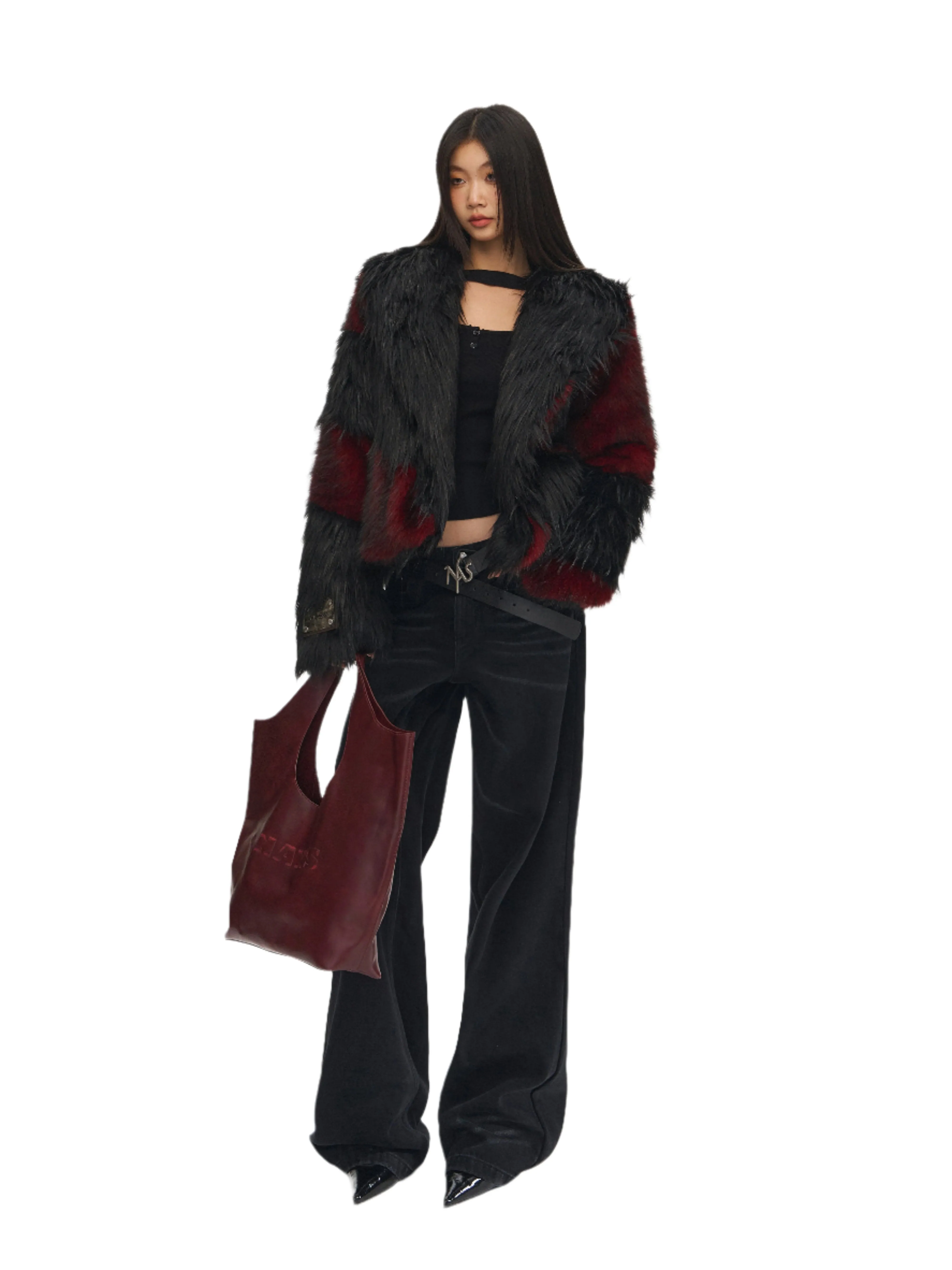 Dark-night Garden Faux Fur