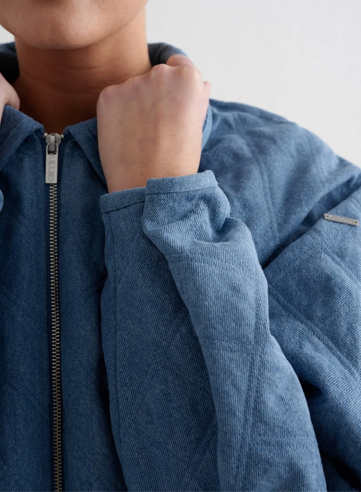 Denim Quilted Jacket