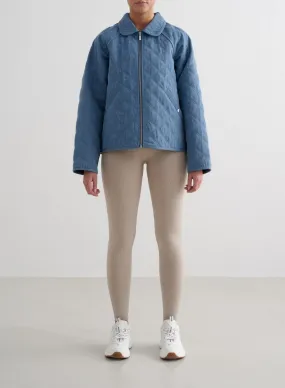 Denim Quilted Jacket