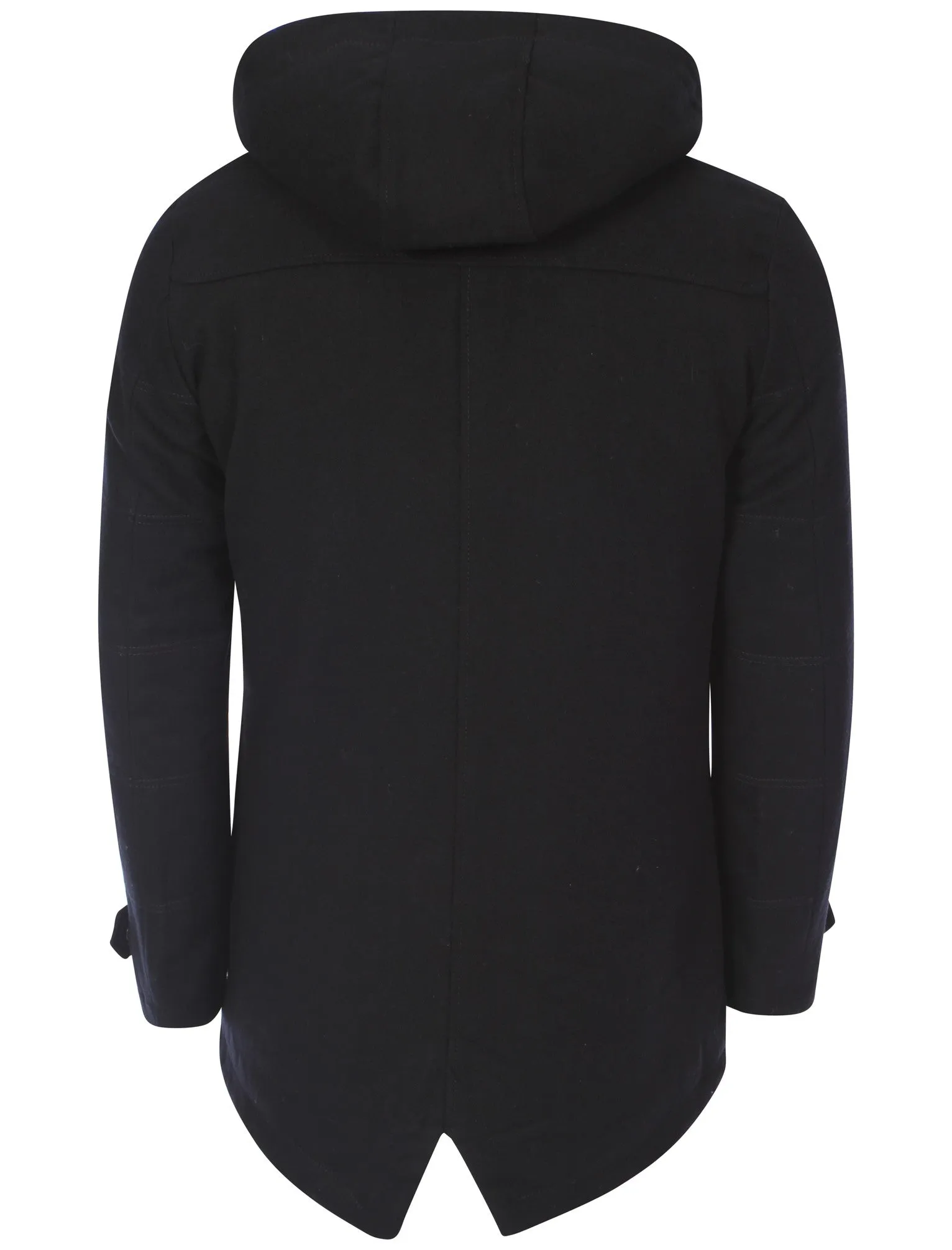 Dissident Gorleston navy double zip wool jacket