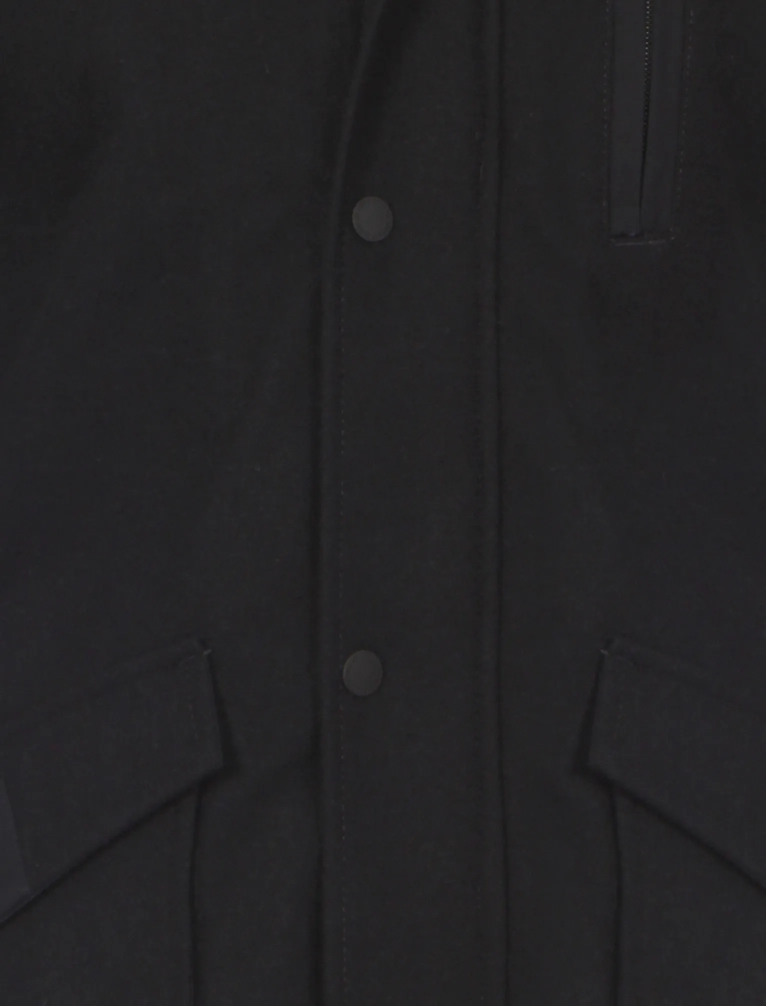 Dissident Gorleston navy double zip wool jacket