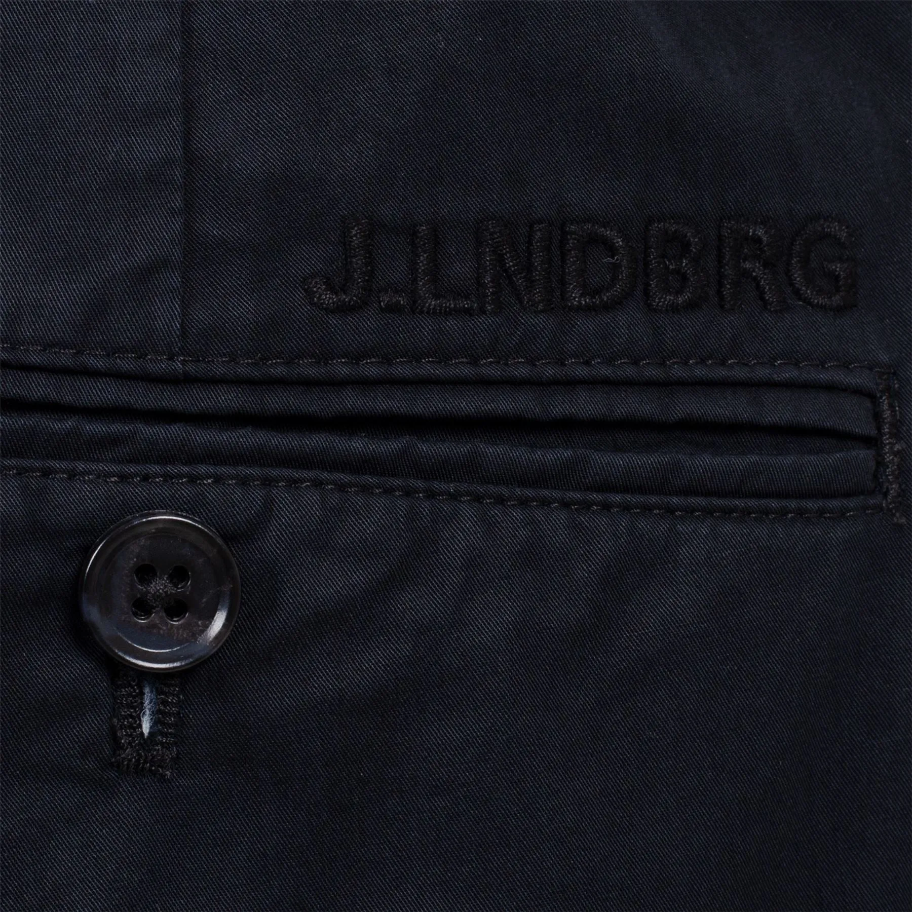 Dropper DS Light Cotton Pants Black - SS22