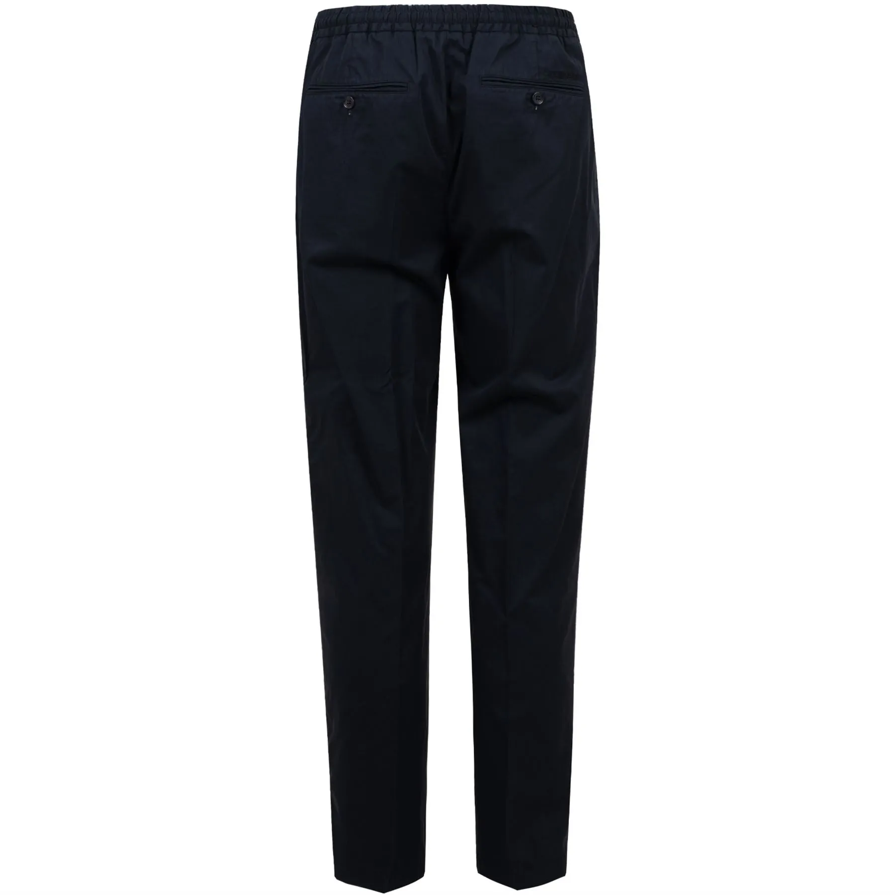 Dropper DS Light Cotton Pants Black - SS22