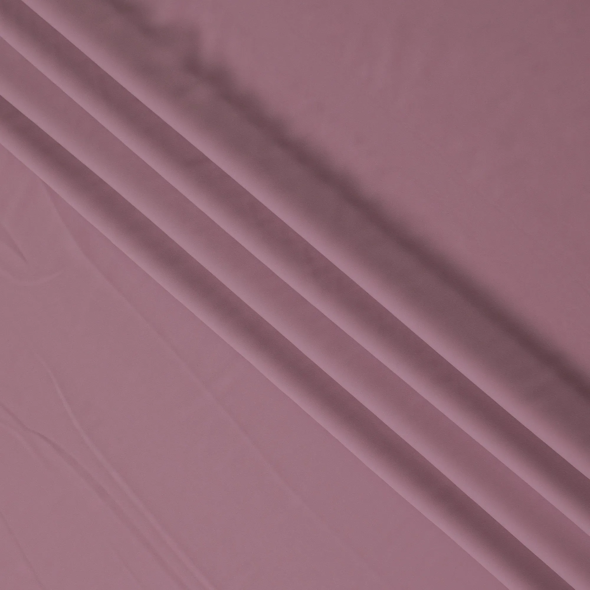 Elegant Dusty Pink Synthetic Stretchable Crepe Fabric - 140 cm Wide-D19390