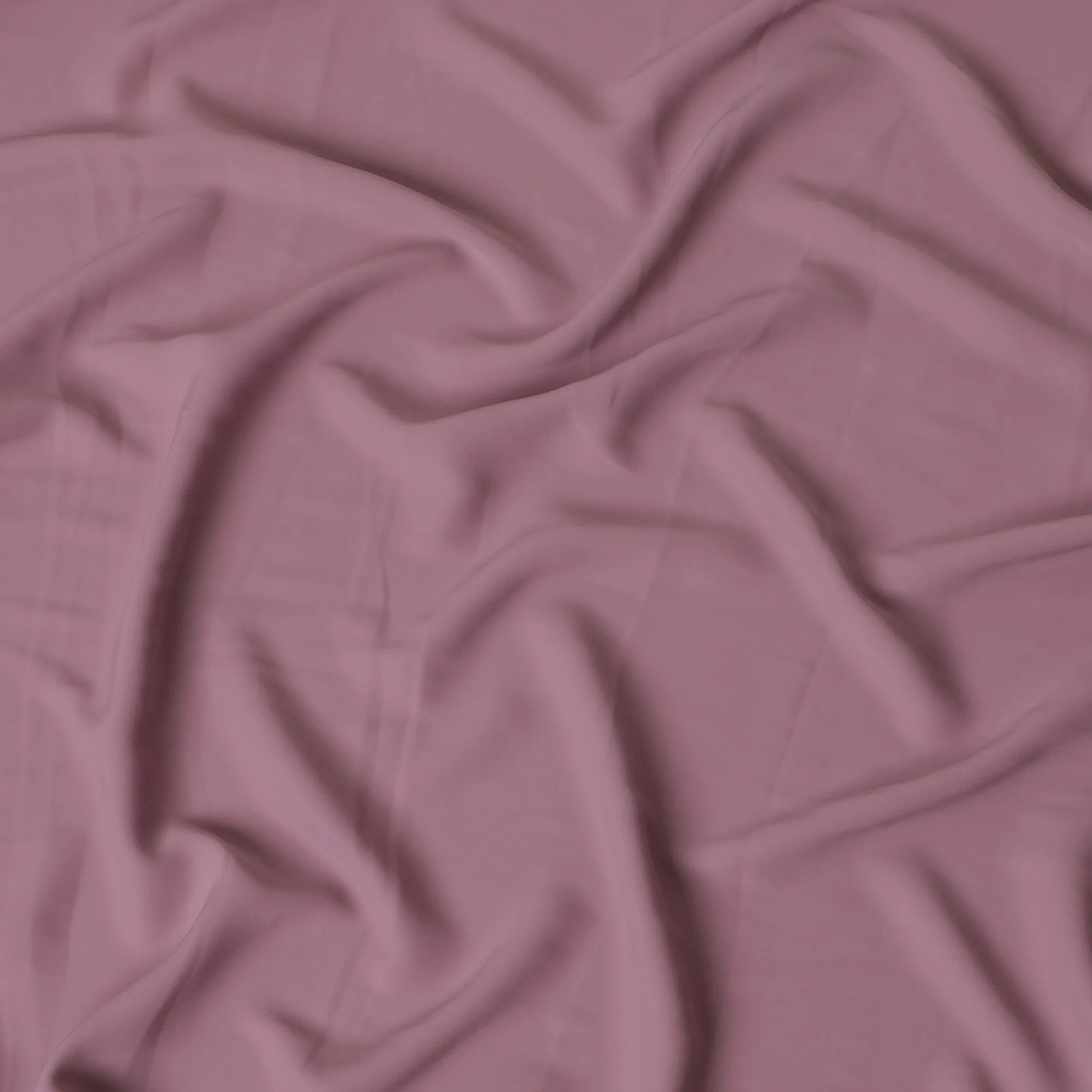 Elegant Dusty Pink Synthetic Stretchable Crepe Fabric - 140 cm Wide-D19390