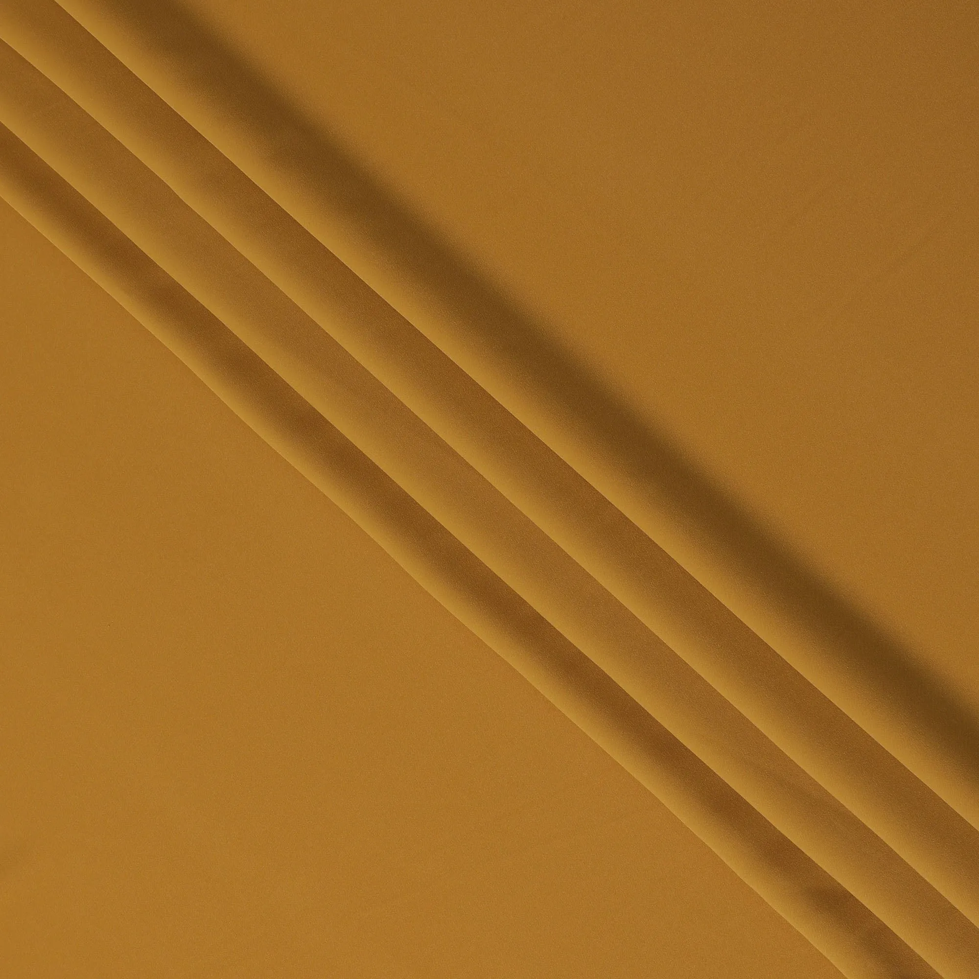 Elegant Mustard Yellow Synthetic Stretchable Crepe Fabric â€“ 140 cm Width-D19388