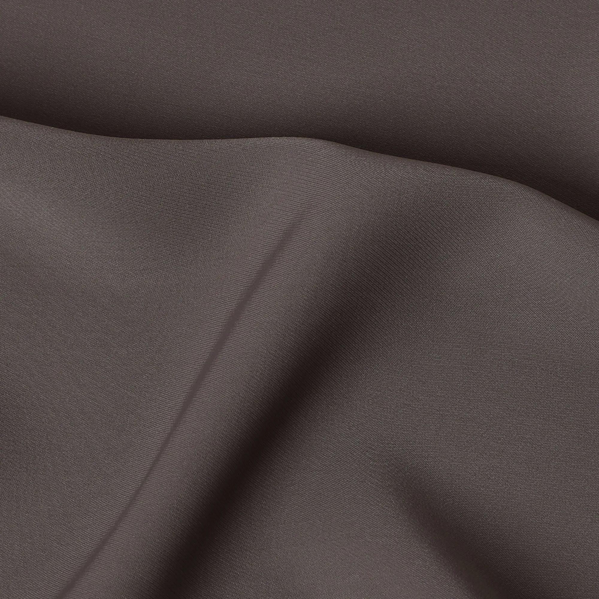 Elegant Taupe Synthetic Stretchable Crepe Fabric â€“ 140 cm Width-D19387