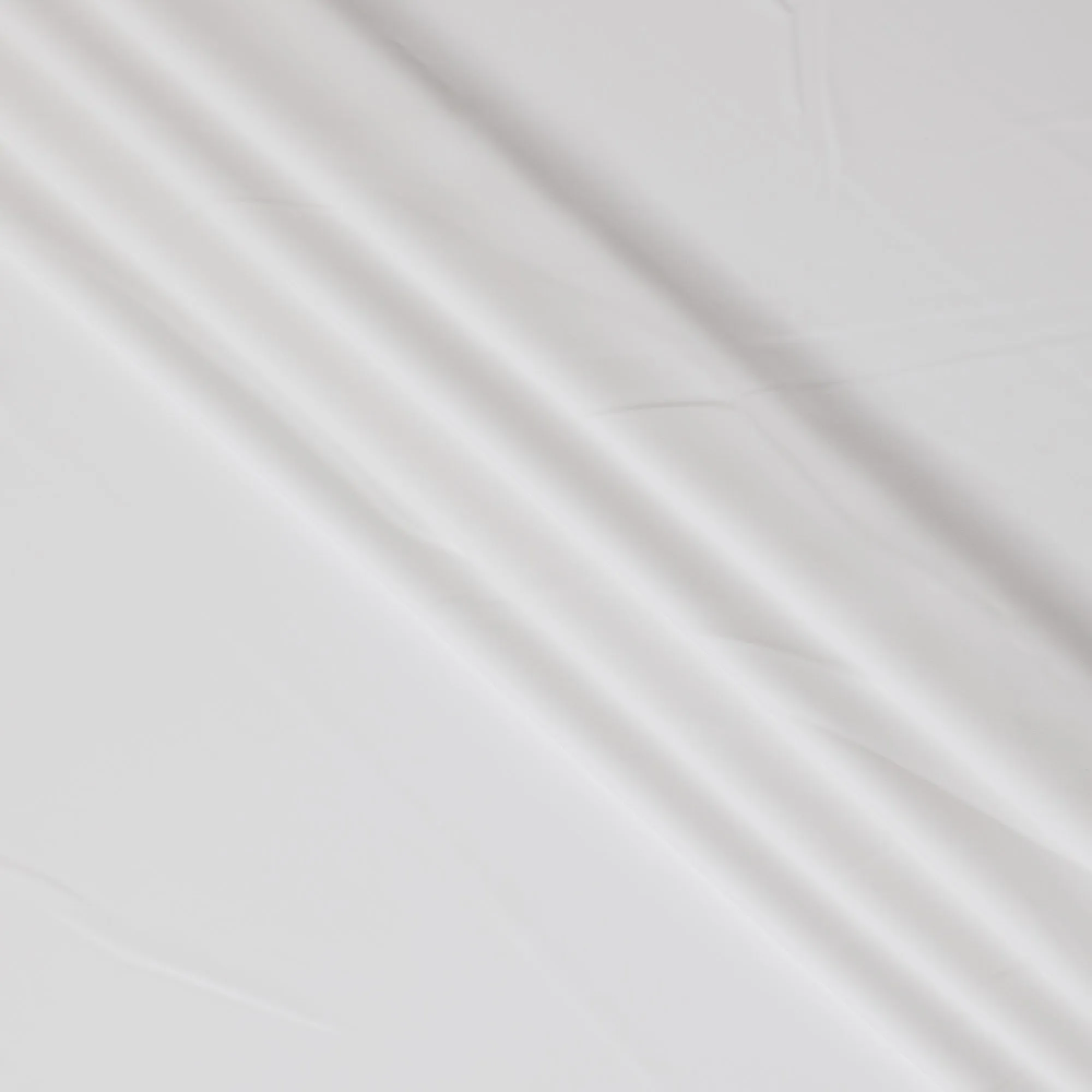 Elegant White Synthetic Stretchable Crepe Fabric - 140 cm Wide-D19394