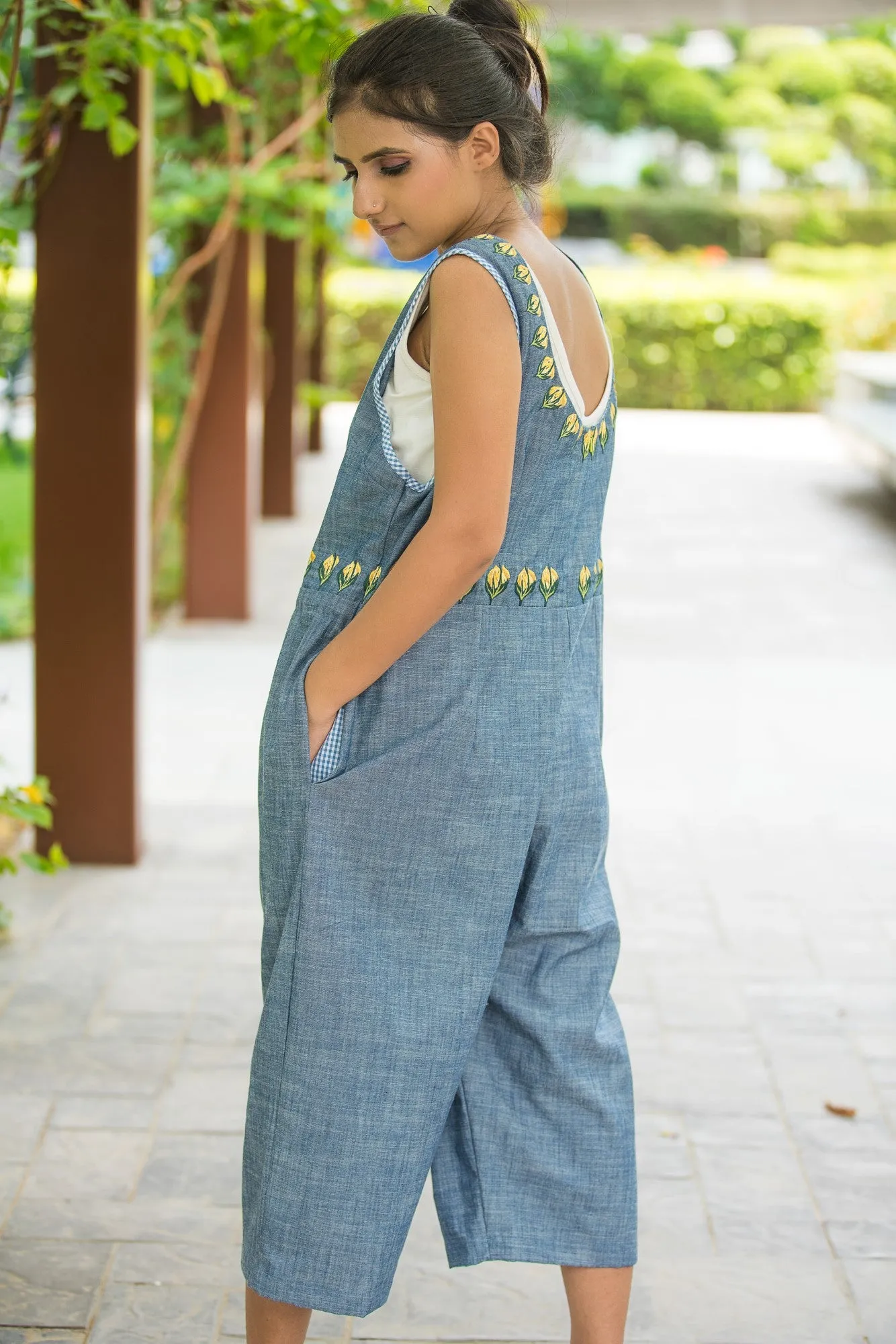 Embroidered Jumpsuit