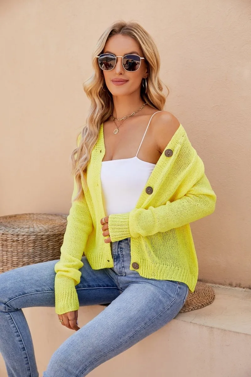 Endless Comfort Cropped Sweater Cardigan