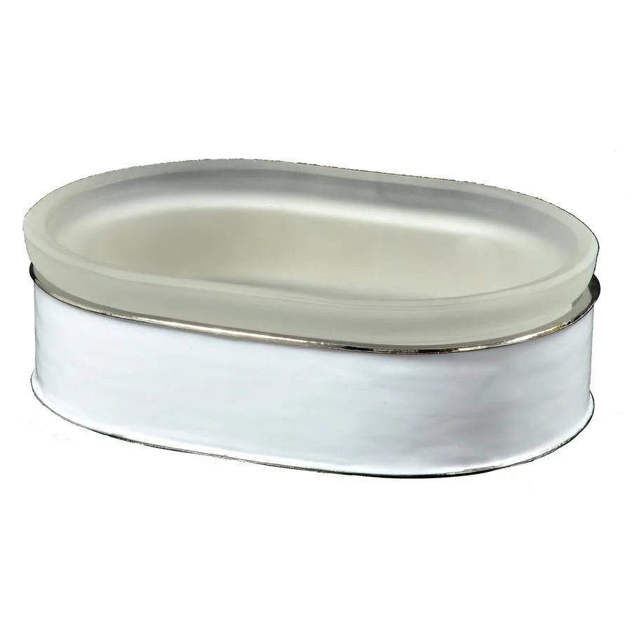 Essentials Basic Enamel Bath Accessories by Mike   Ally