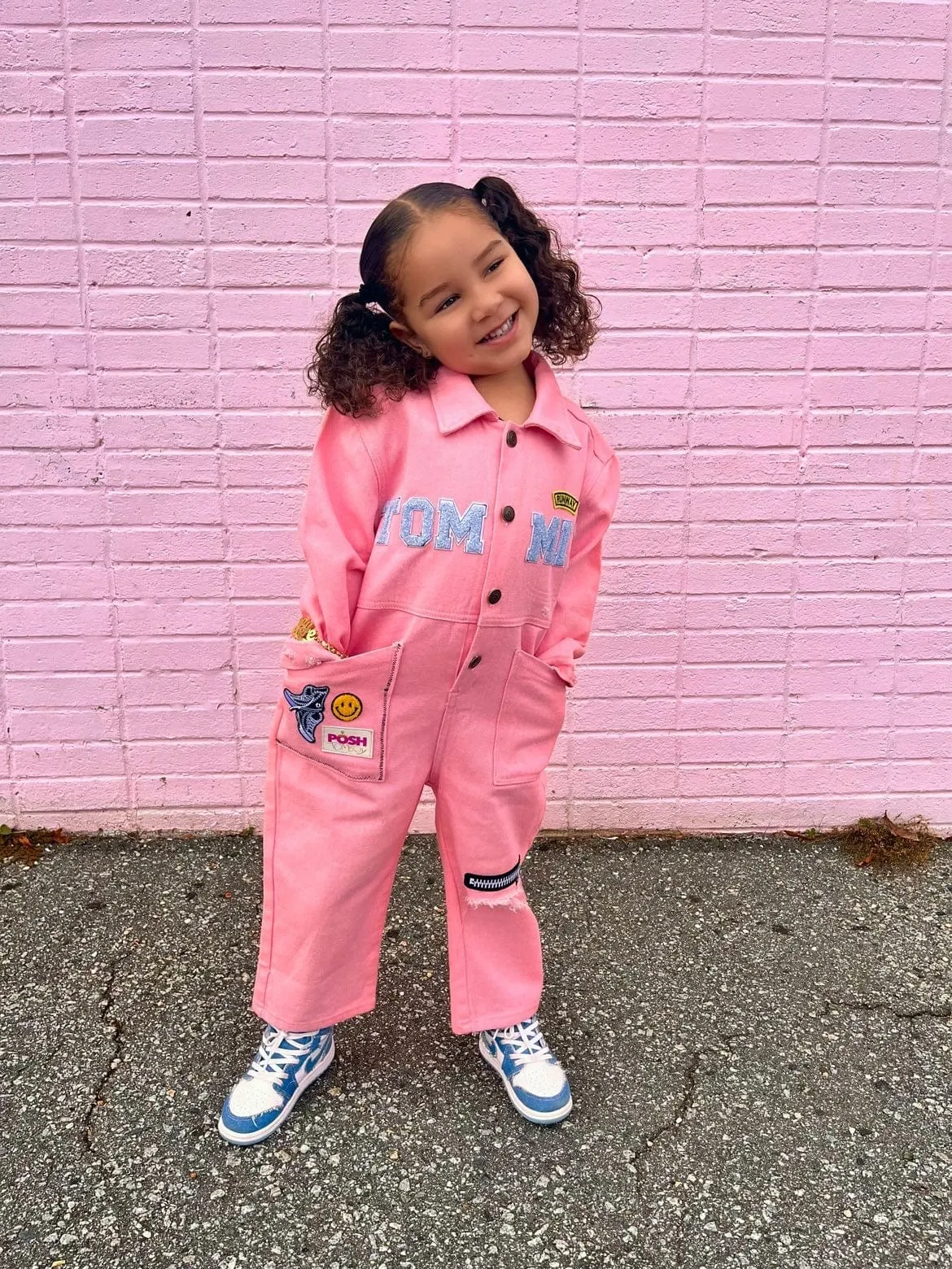 EXCLUSIVE Pink Tommie Maintenance Signature Boiler Suit