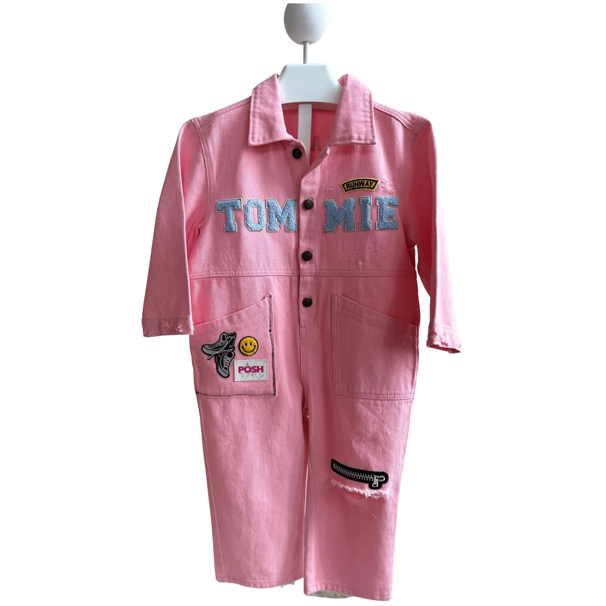 EXCLUSIVE Pink Tommie Maintenance Signature Boiler Suit