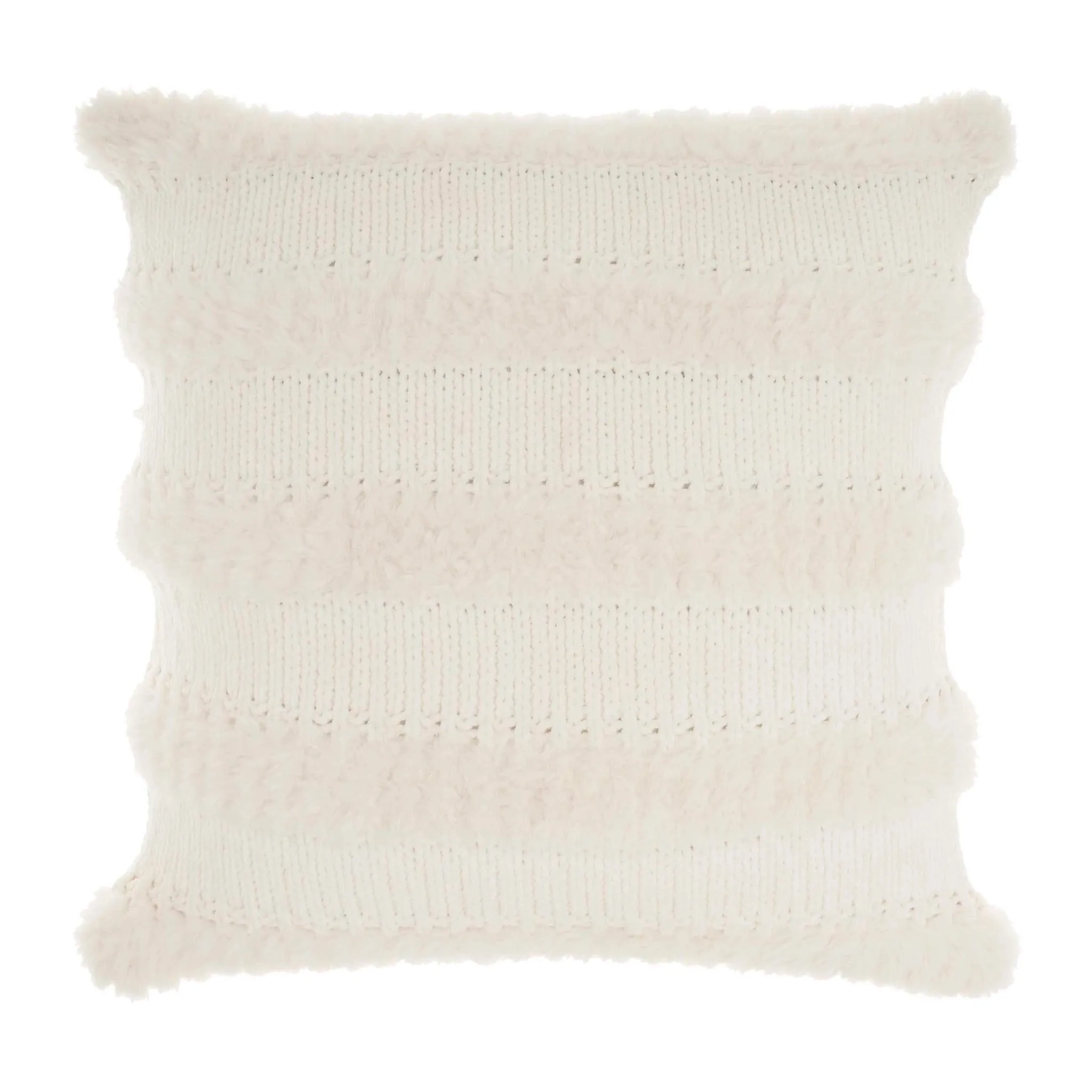 Faux Fur VV190 Throw Pillow