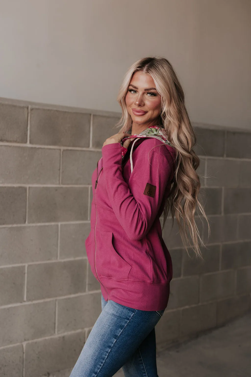 *FINAL SALE* FullZip Sweatshirt (Glow Girl)