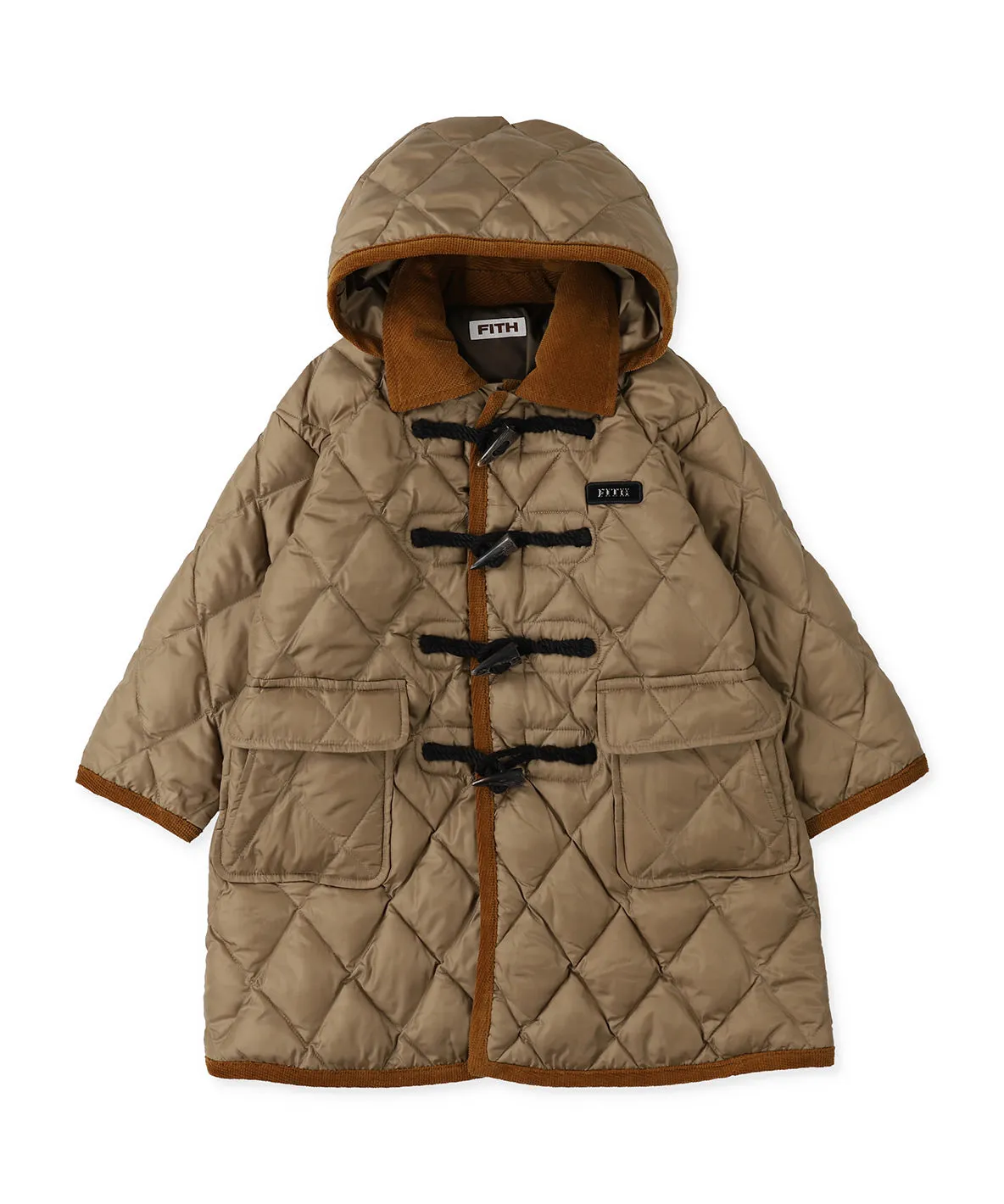 FLARE Ball Quilted Duffle Coat